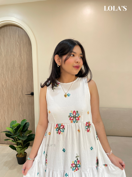 Miles Dress (White)