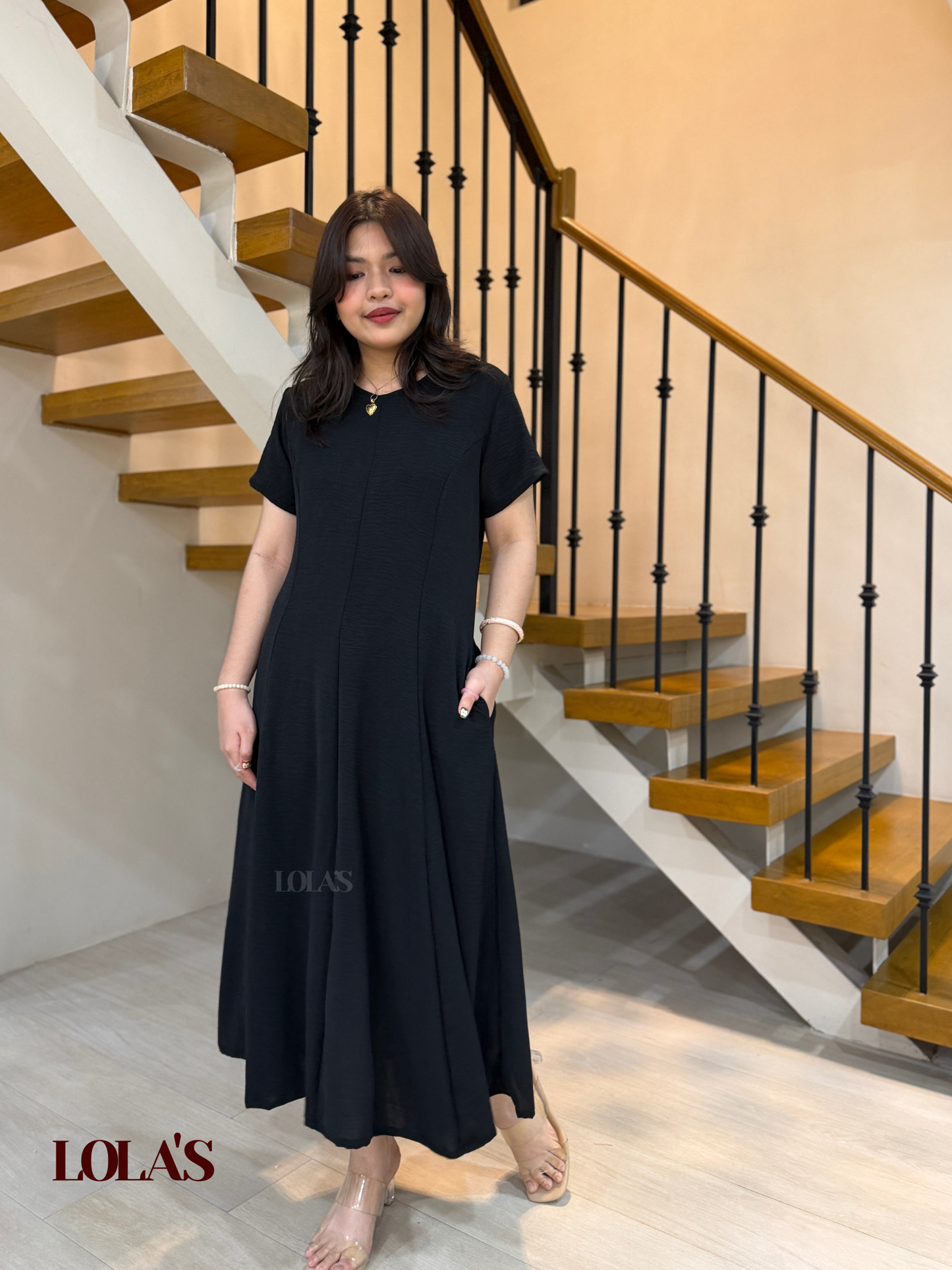 Kathleen Dress (Black)