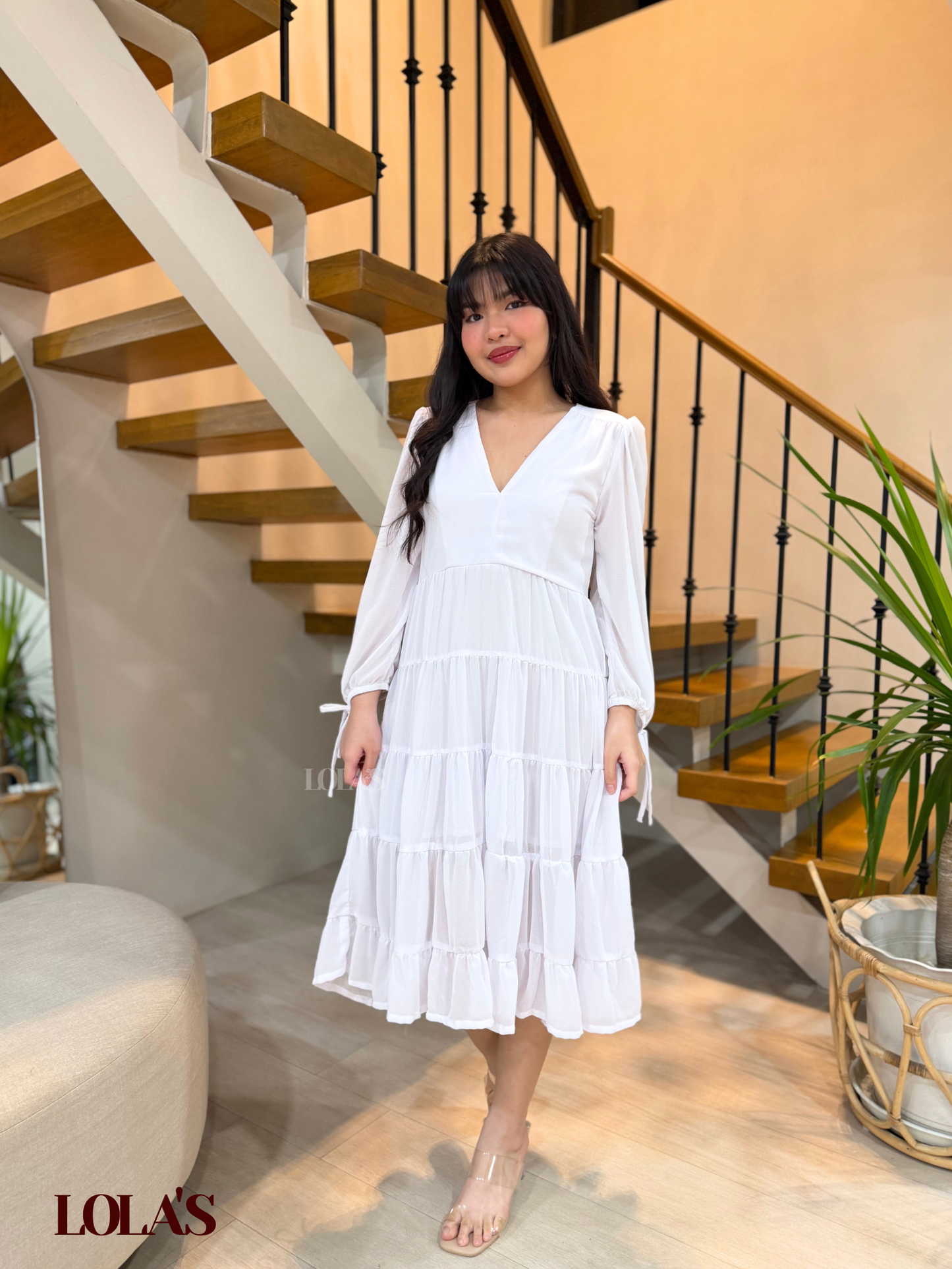 Anna Dress (White)