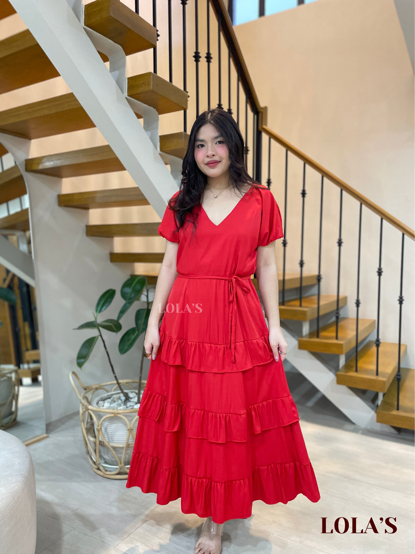 Melai Dress (Red)