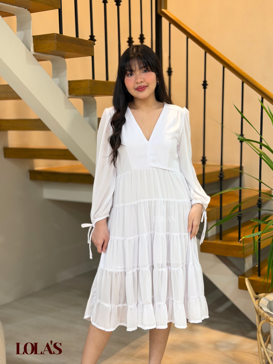 Anna Dress (White)