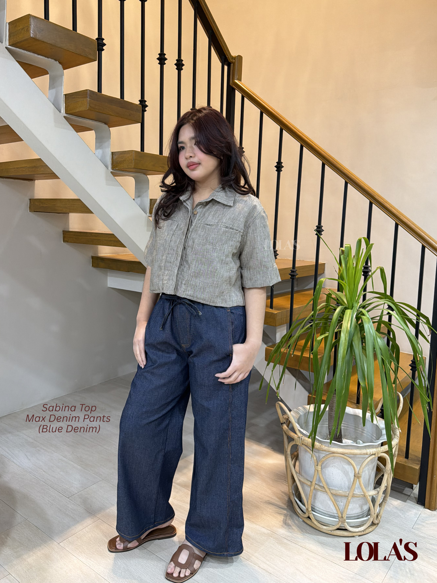 Max Soft Denim Pants (Blue Denim)