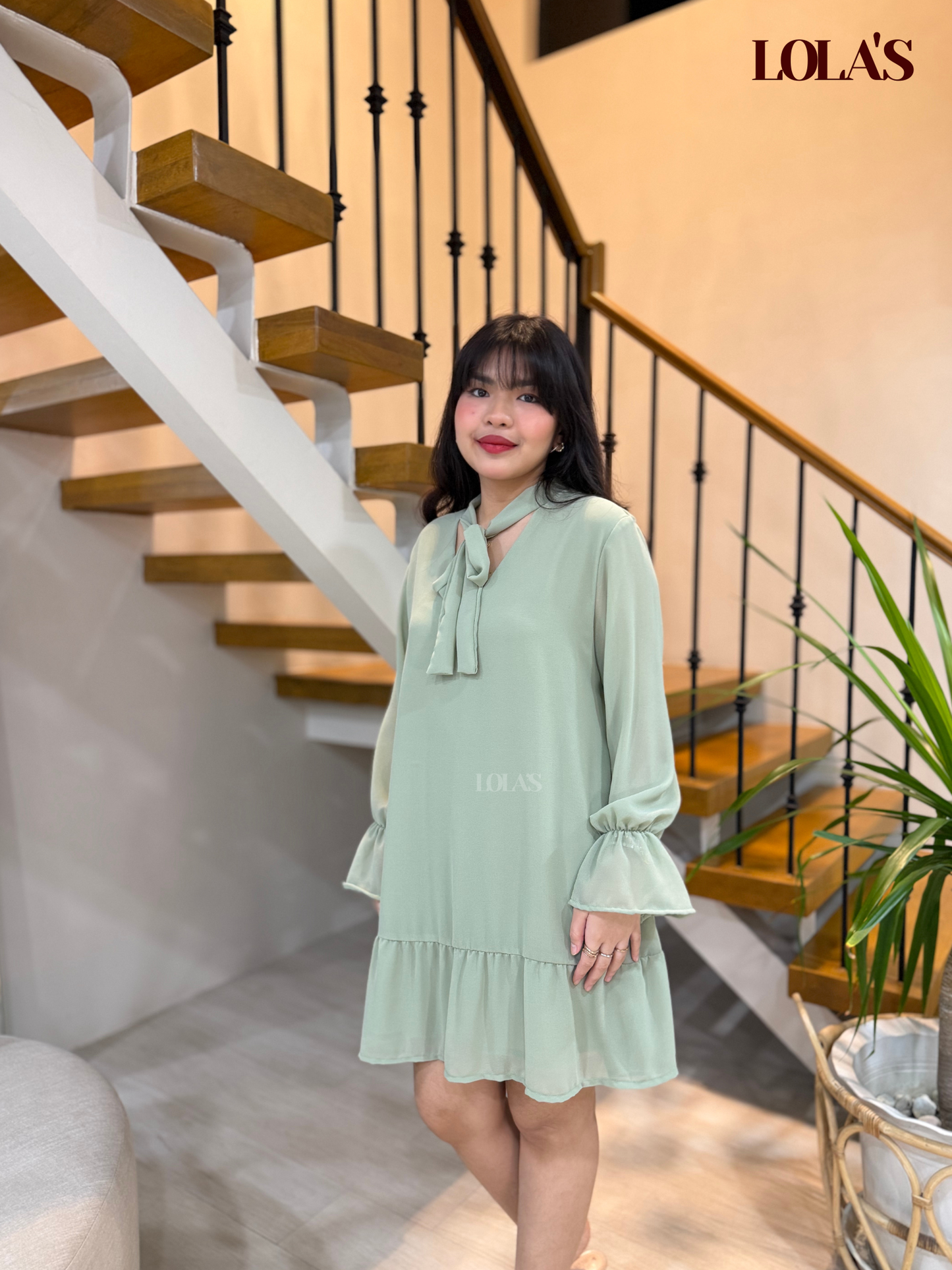 Daph Dress (Sage)