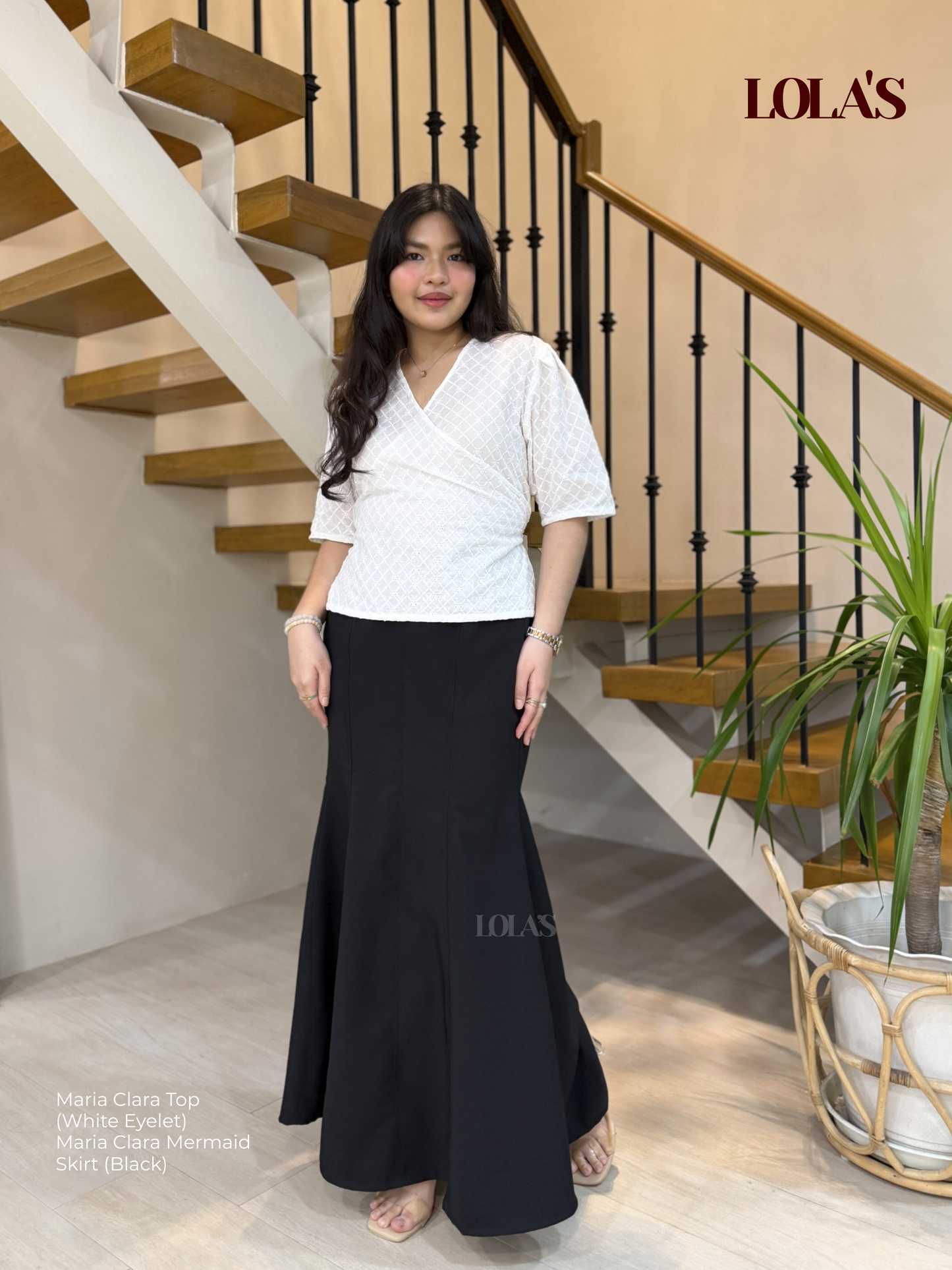Maria Clara Skirt (Black)