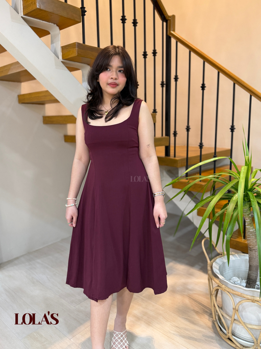 Eri Dress (Wine)