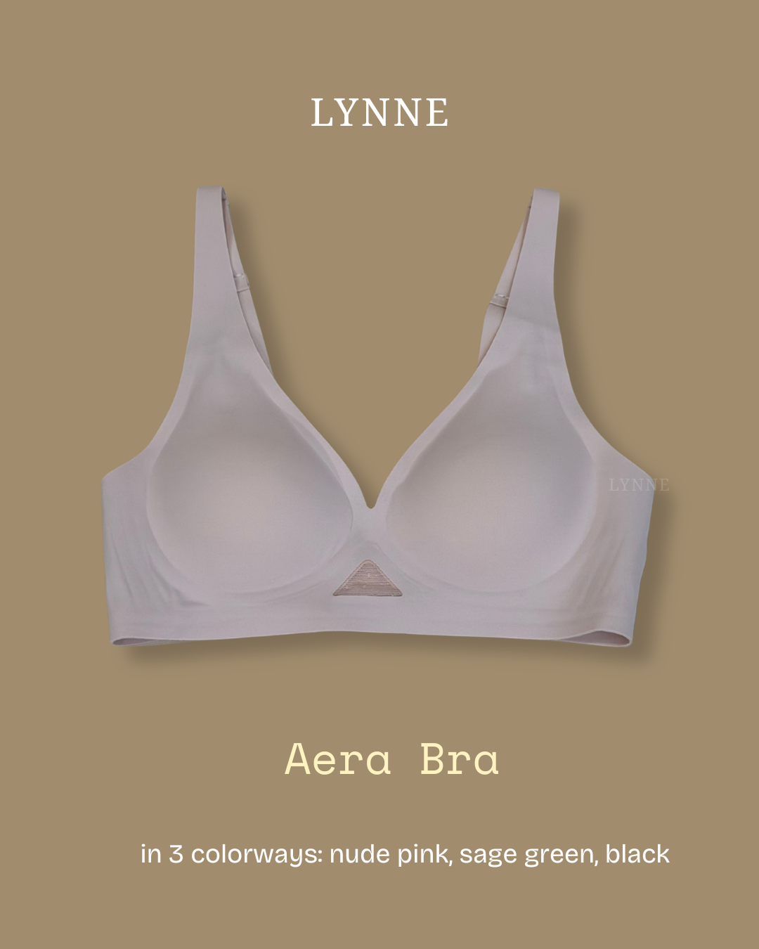 Aera Bra (Black) by Lynne