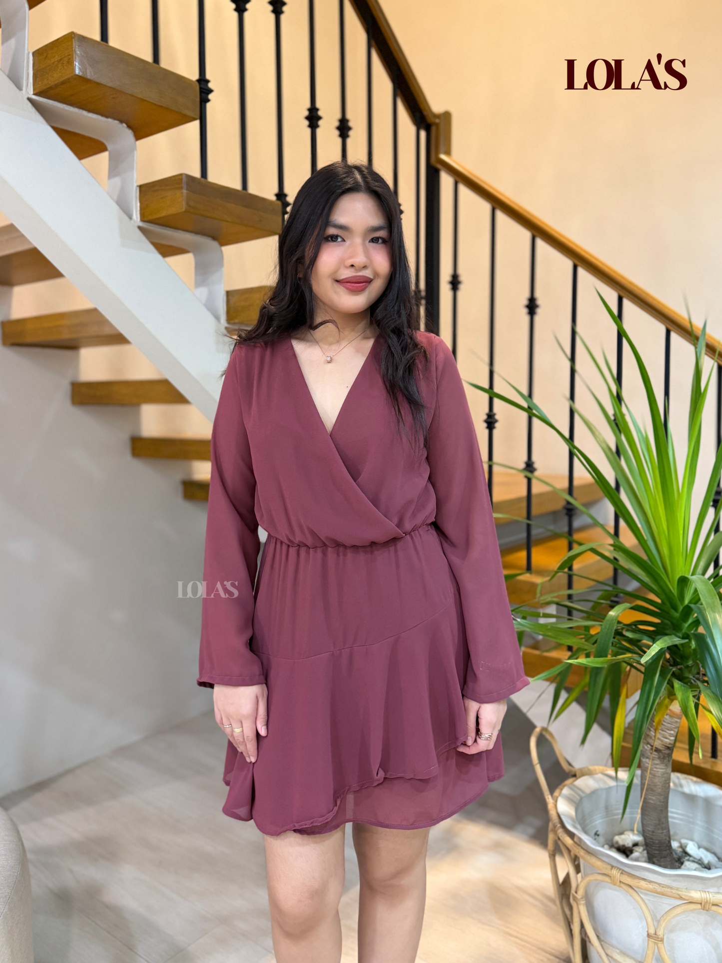 Lana Dress (Mauve)