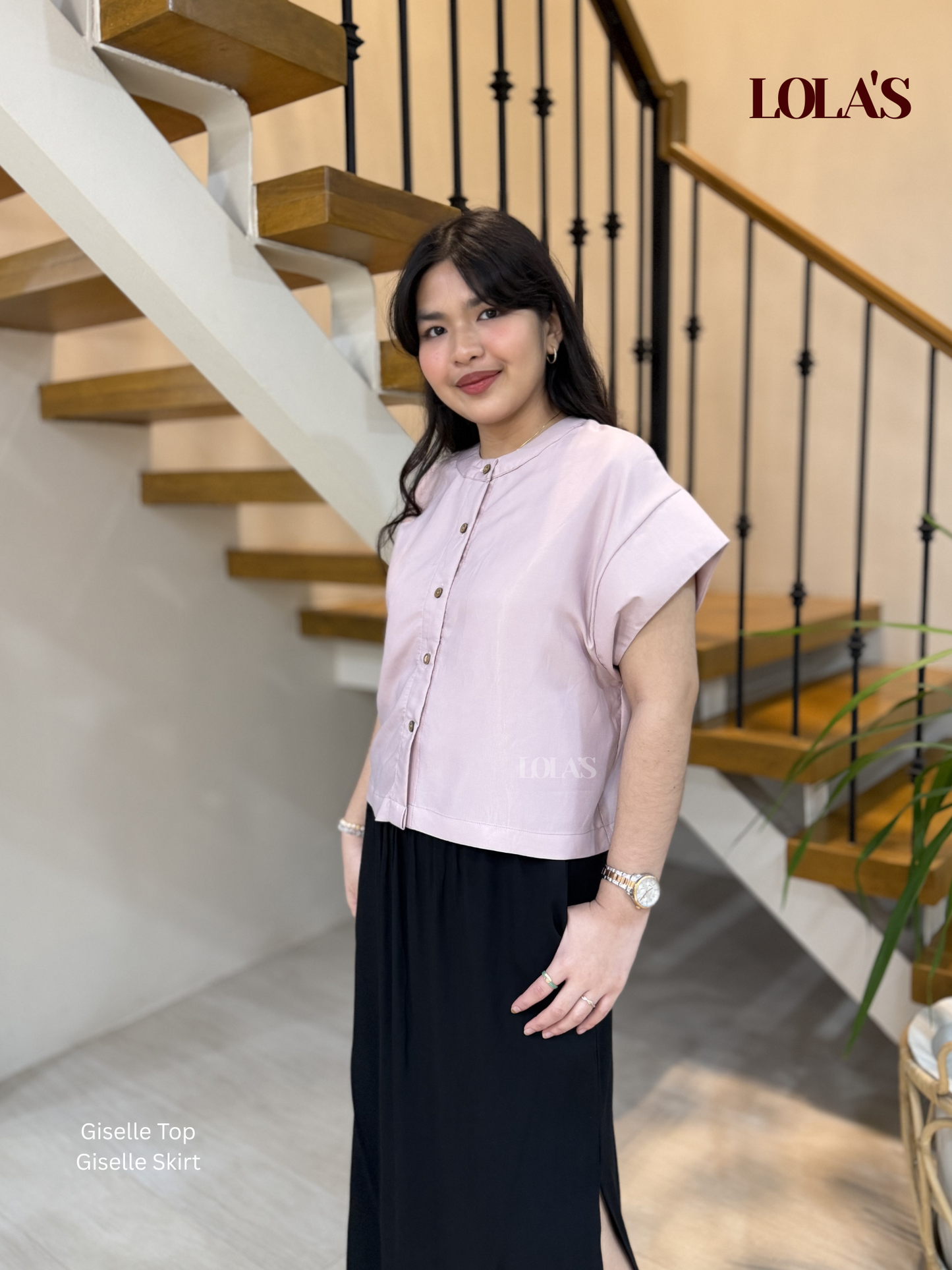 Giselle Top (Rose Pink)