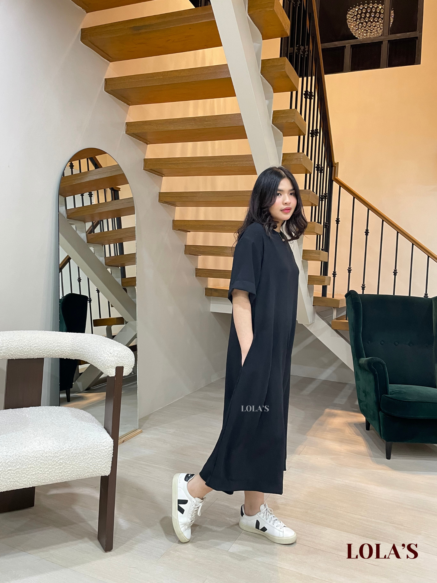 Luna Dress (Black)