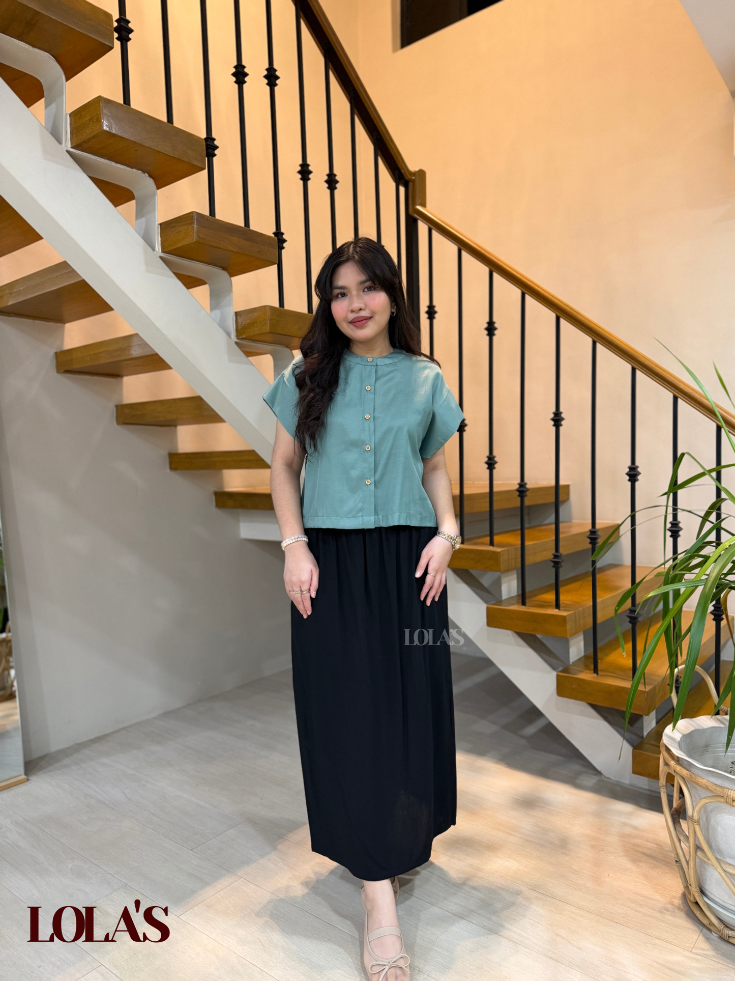Giselle Top (Sage)