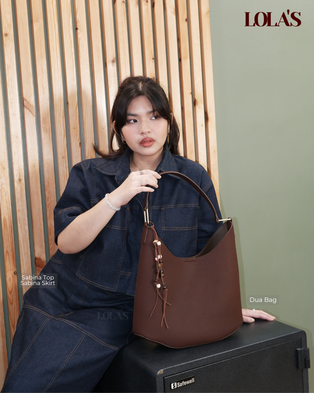 Sabina Top (Blue Denim)