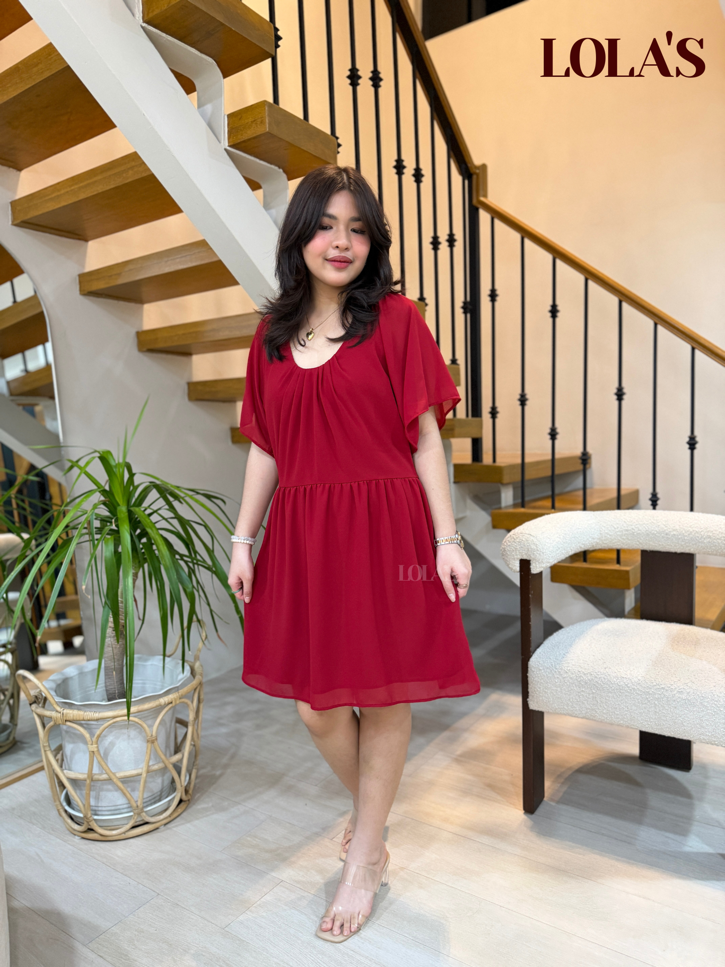 Nessa Dress (Red)