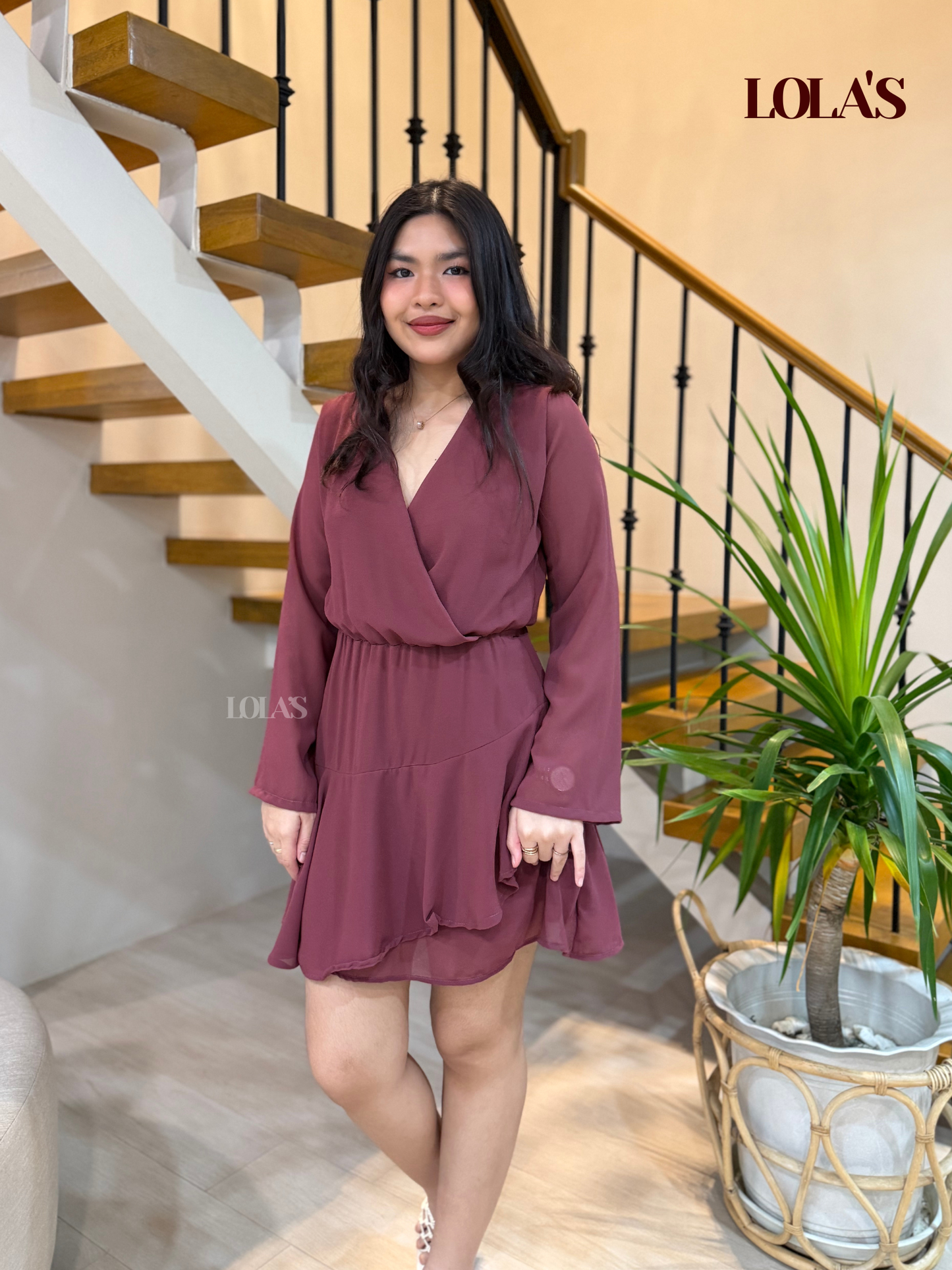 Lana Dress (Mauve)