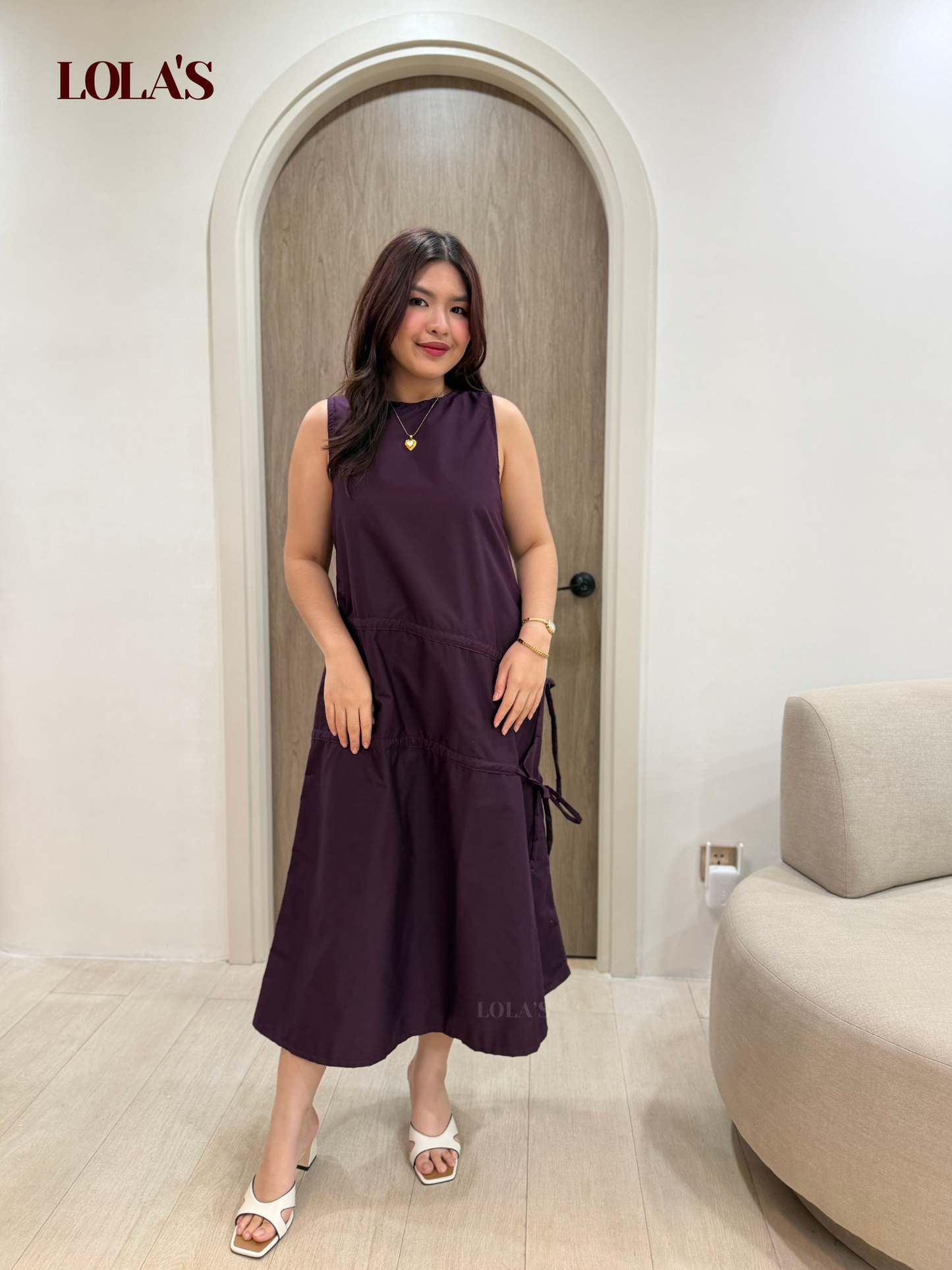 Charity Dress (Dark Purple)