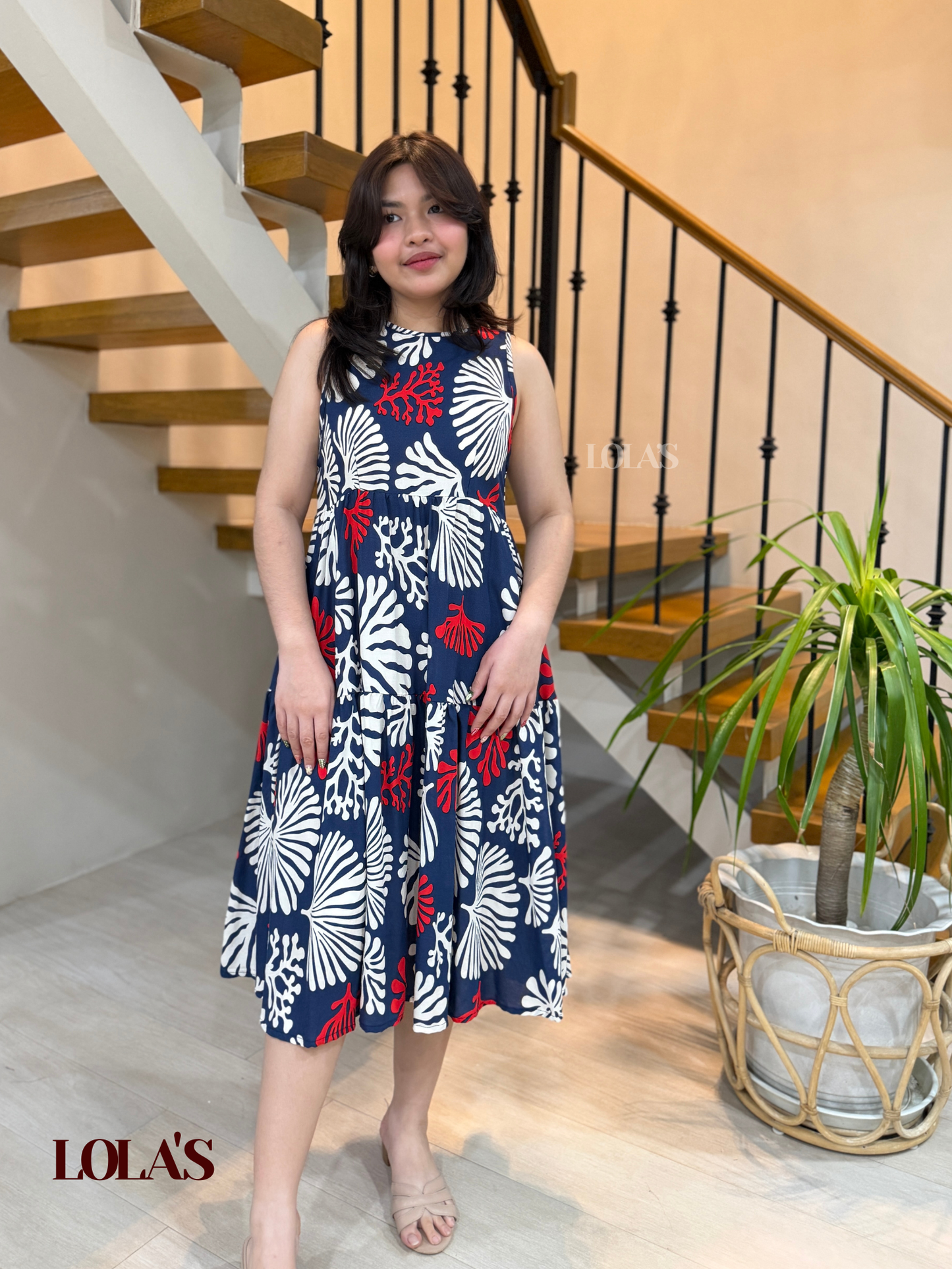 Miles Dress (Blue Reef)