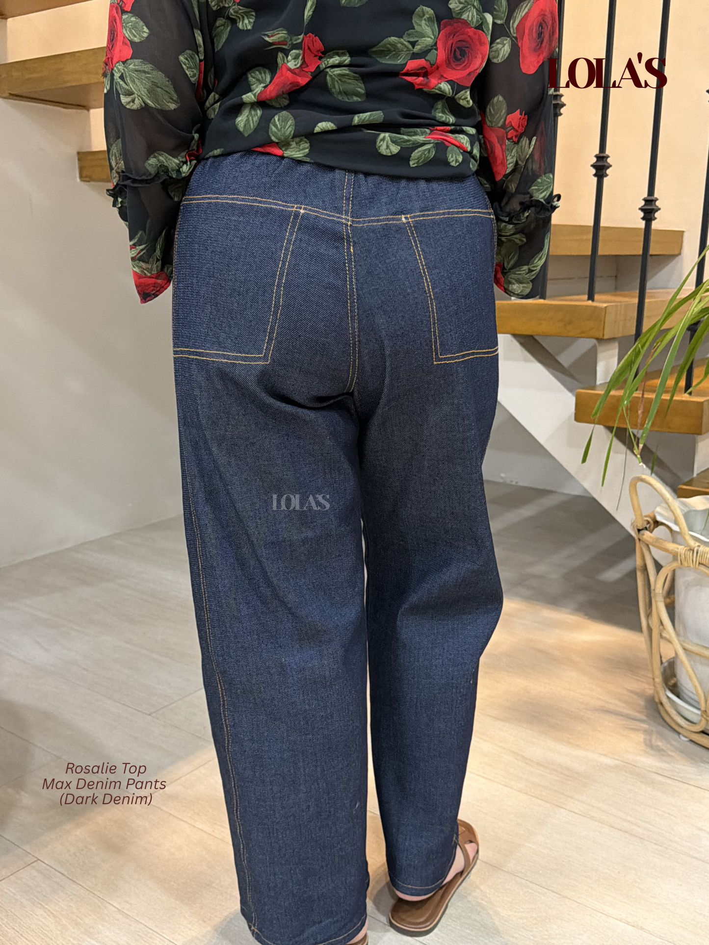 Max Denim Pants (Dark Denim)