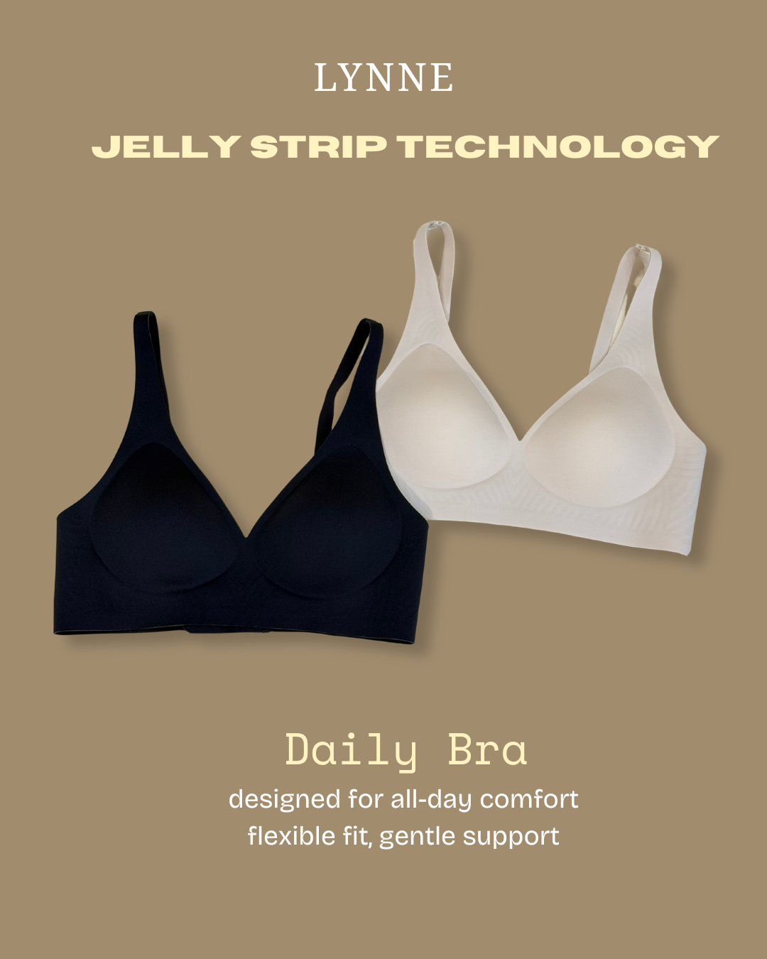 Daily Bra (Nude) by Lynne