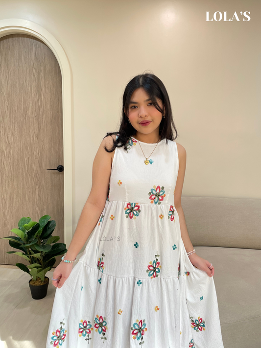 Miles Dress (White)