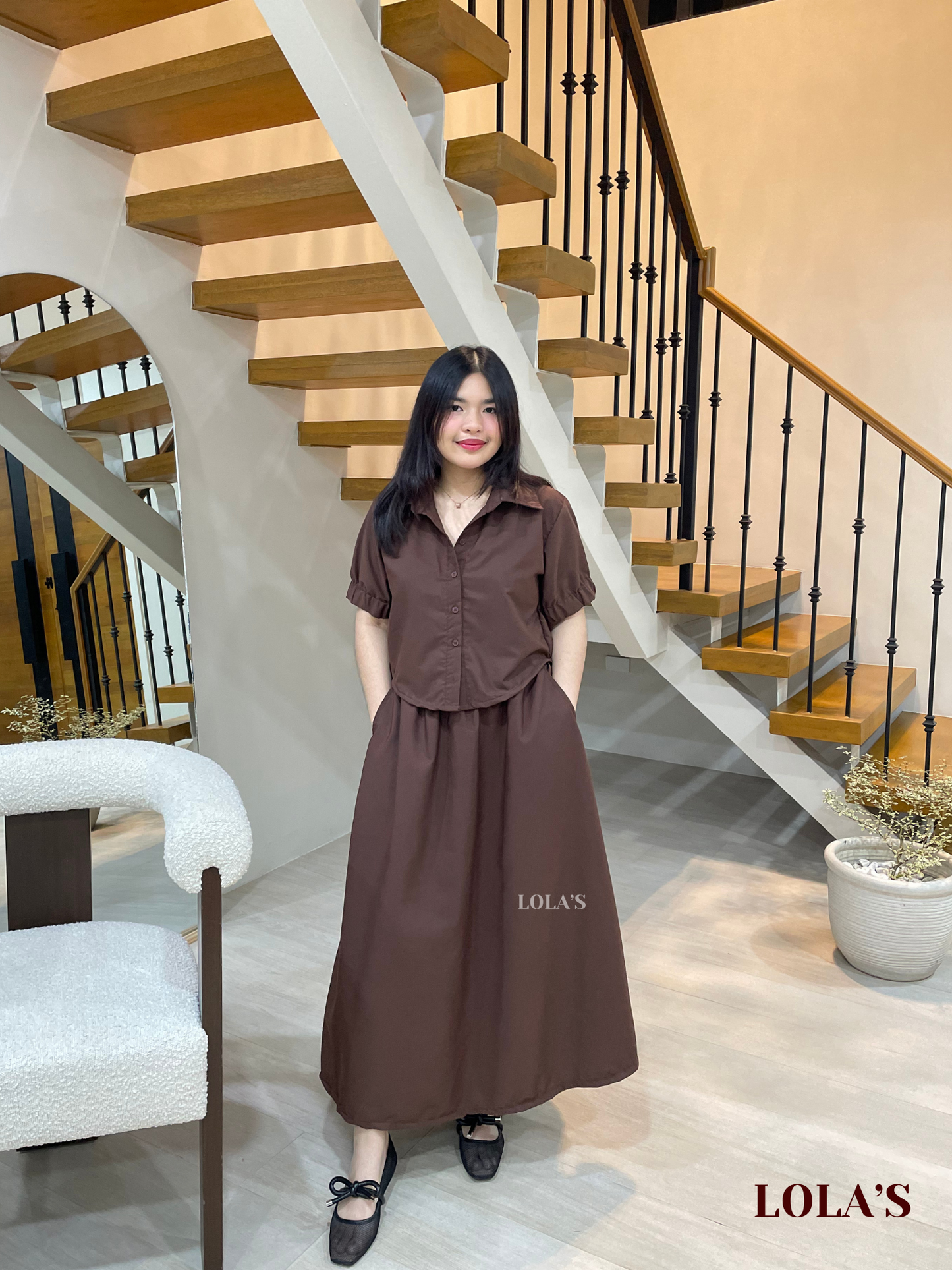 Gretchen Coords (Chocolate Brown)
