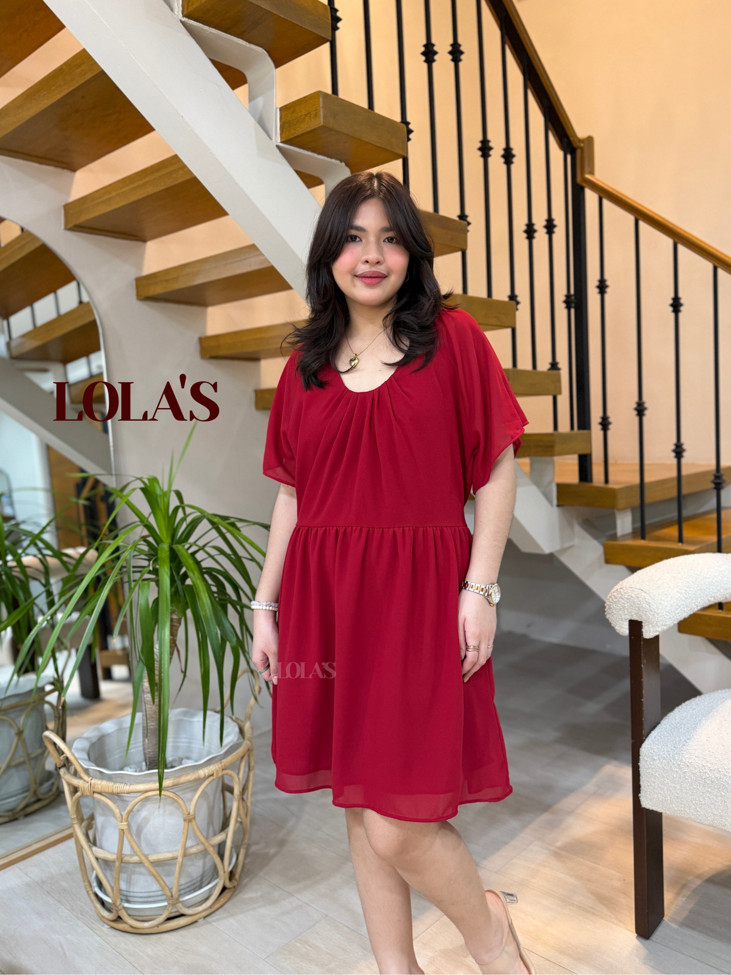 Nessa Dress (Red)