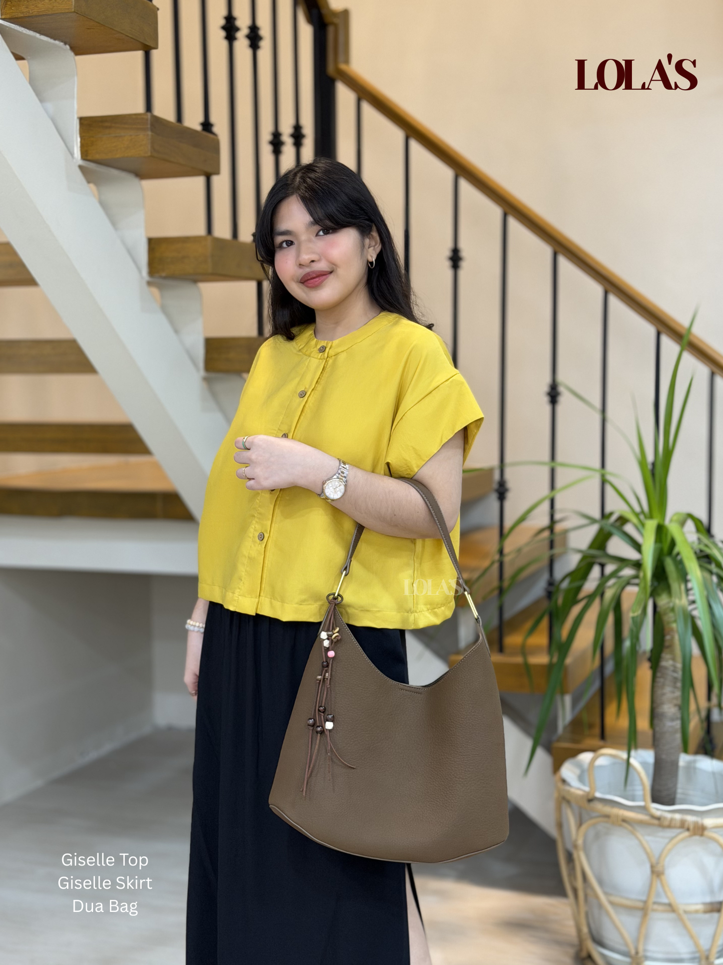 Giselle Top (Mustard)
