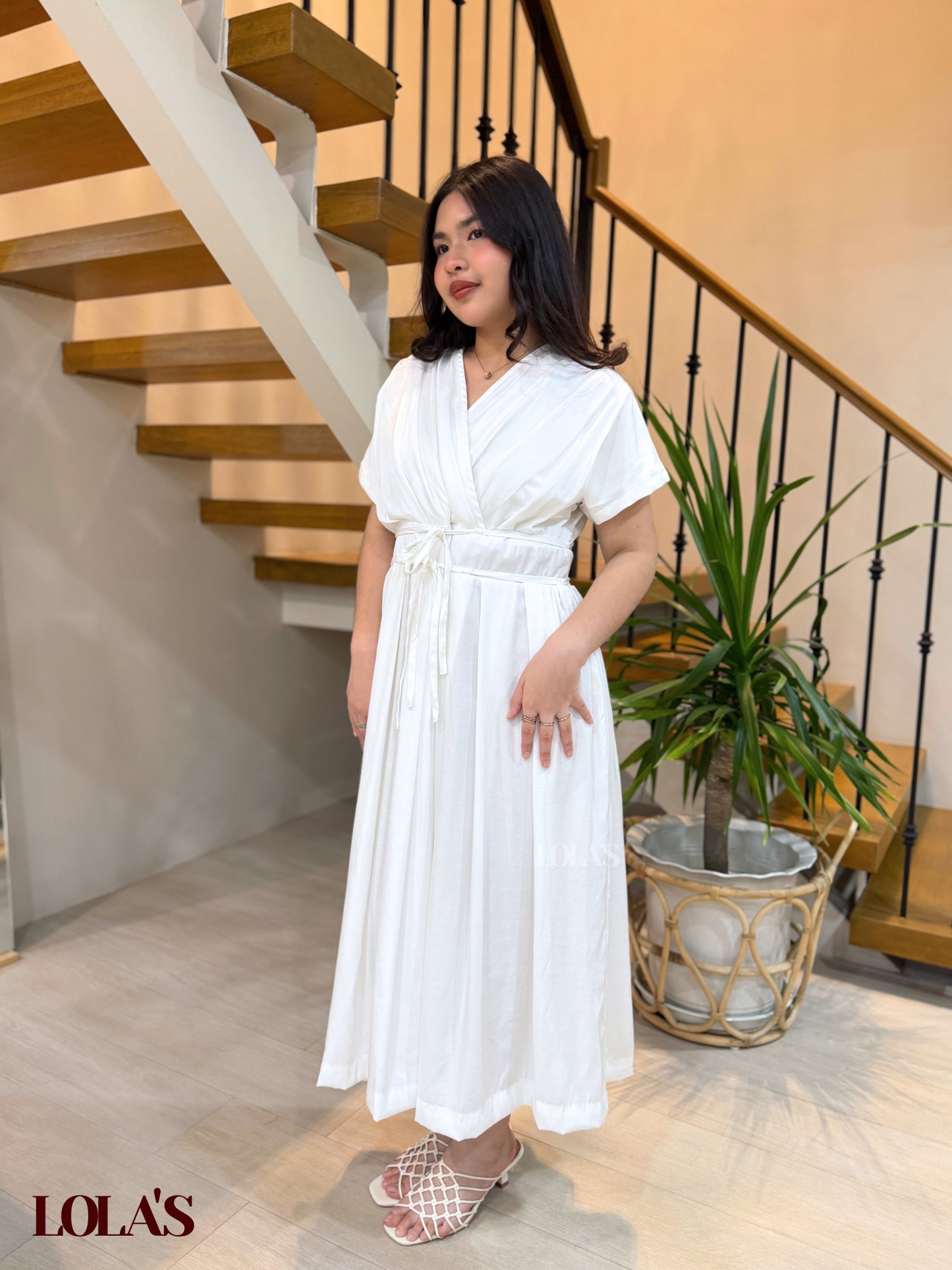 Kaye Dress (White)