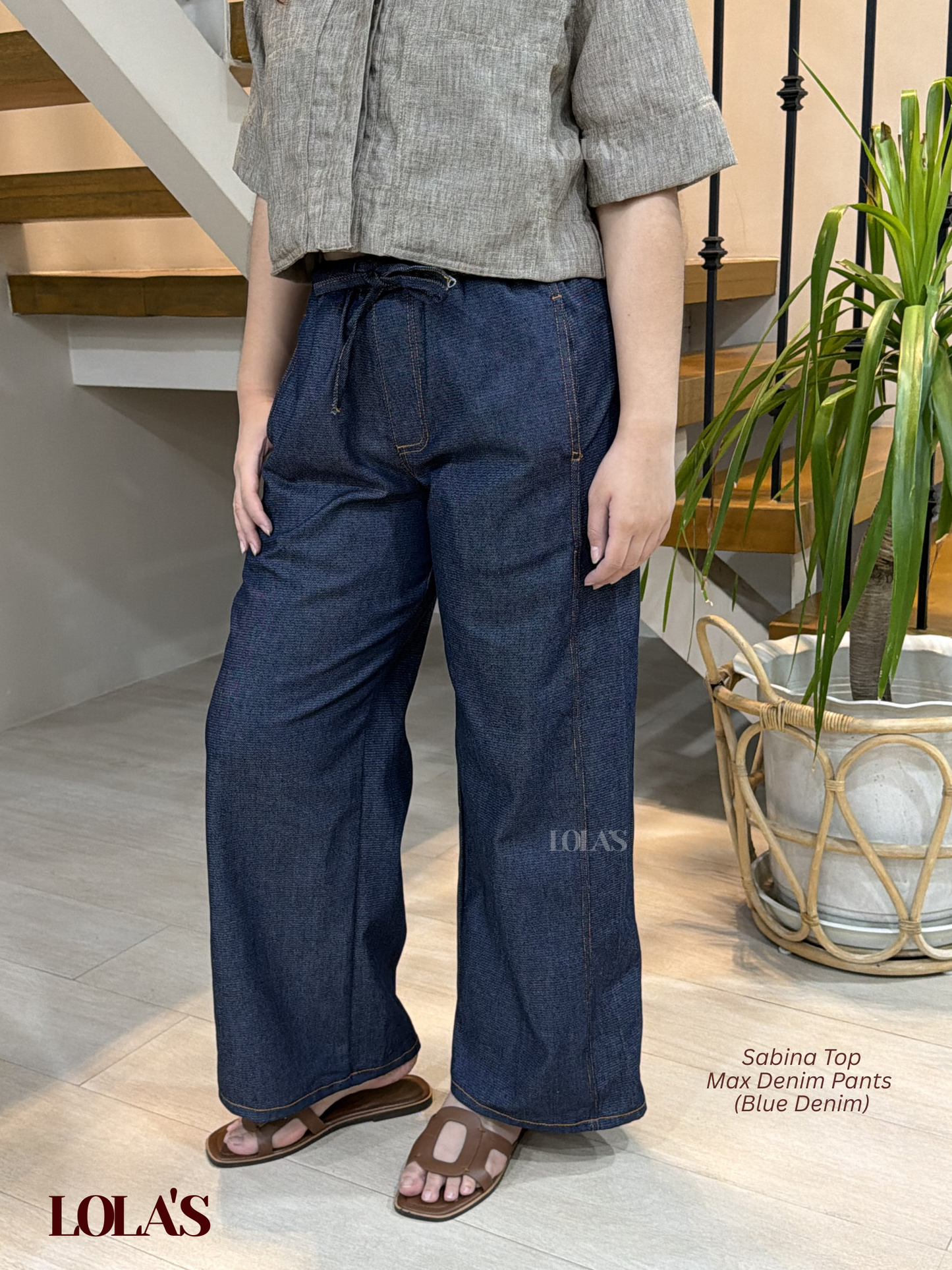 Max Soft Denim Pants (Blue Denim)