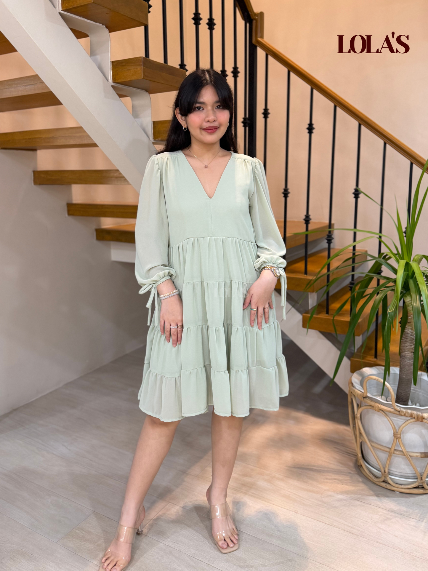 Diana Dress (Sage)