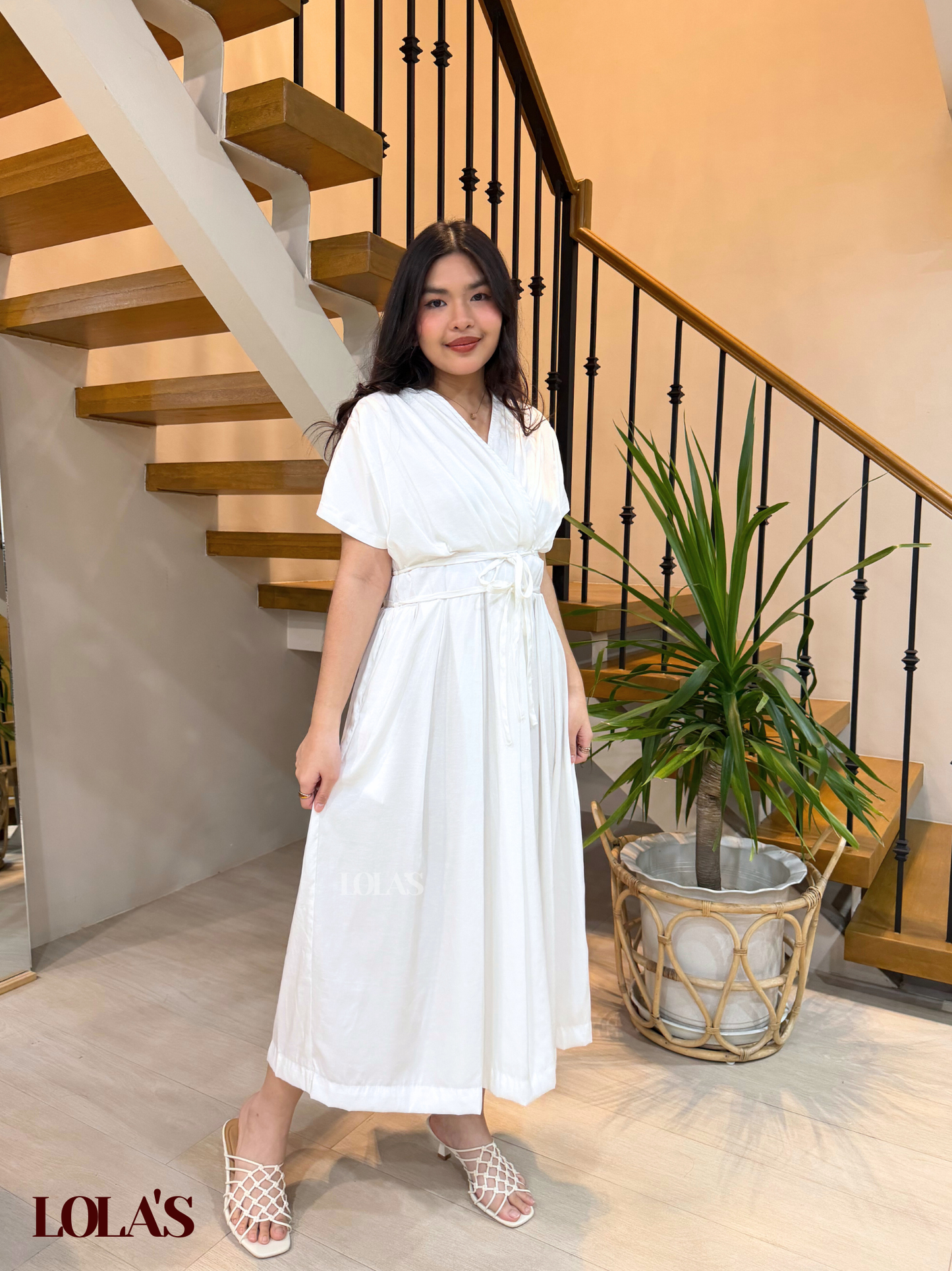 Kaye Dress (White)
