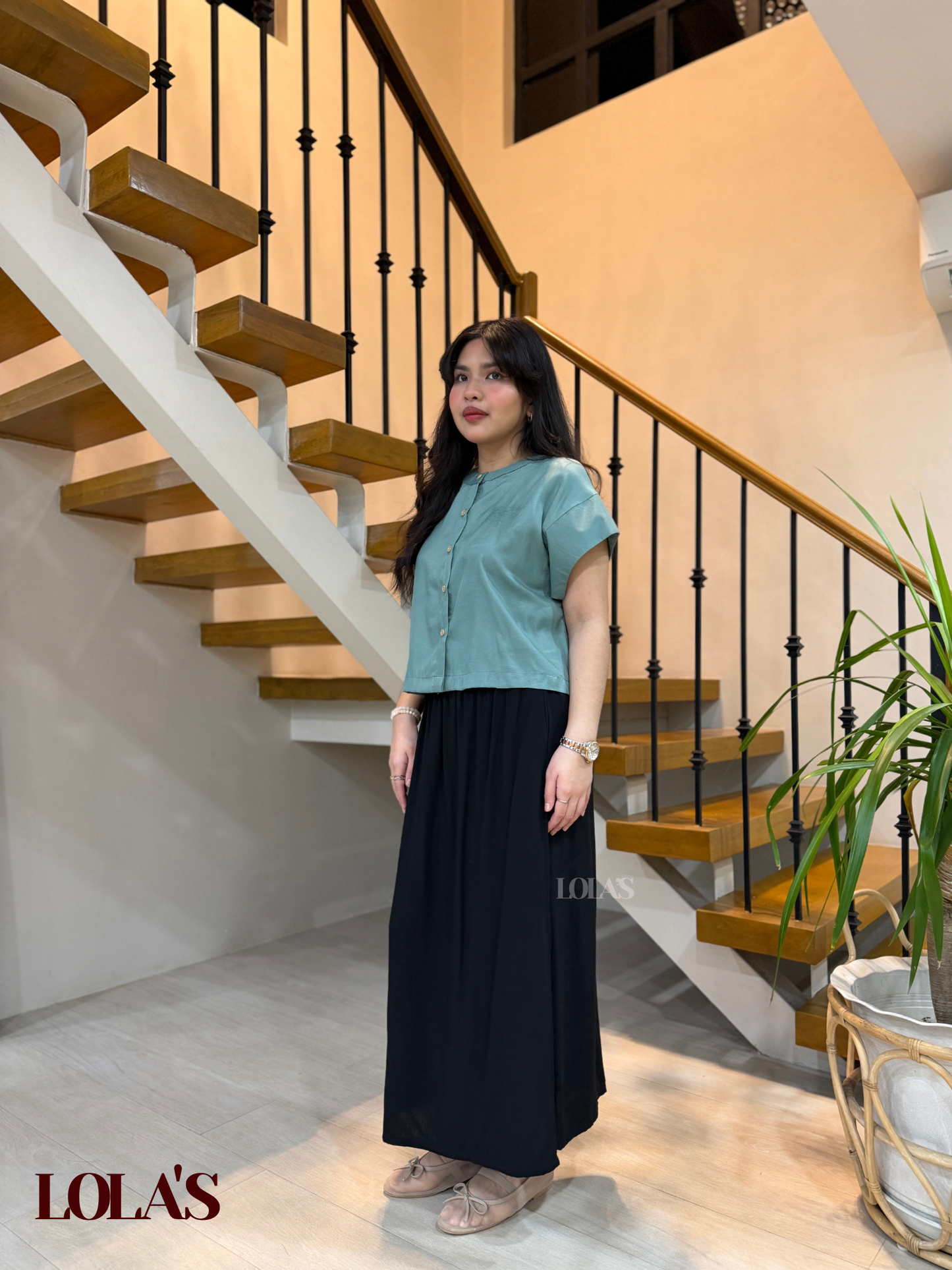 Giselle Top (Sage)
