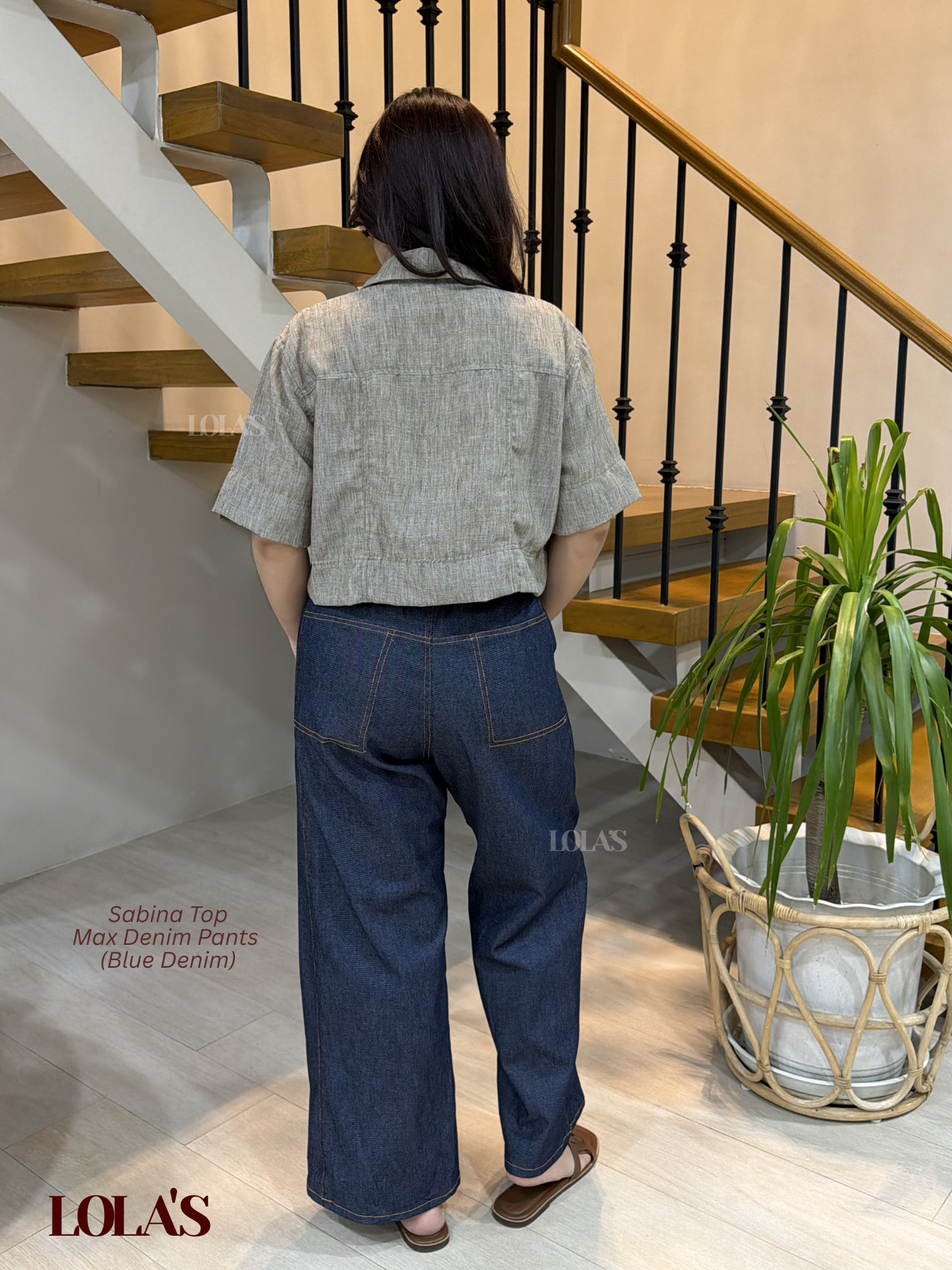 Max Soft Denim Pants (Blue Denim)