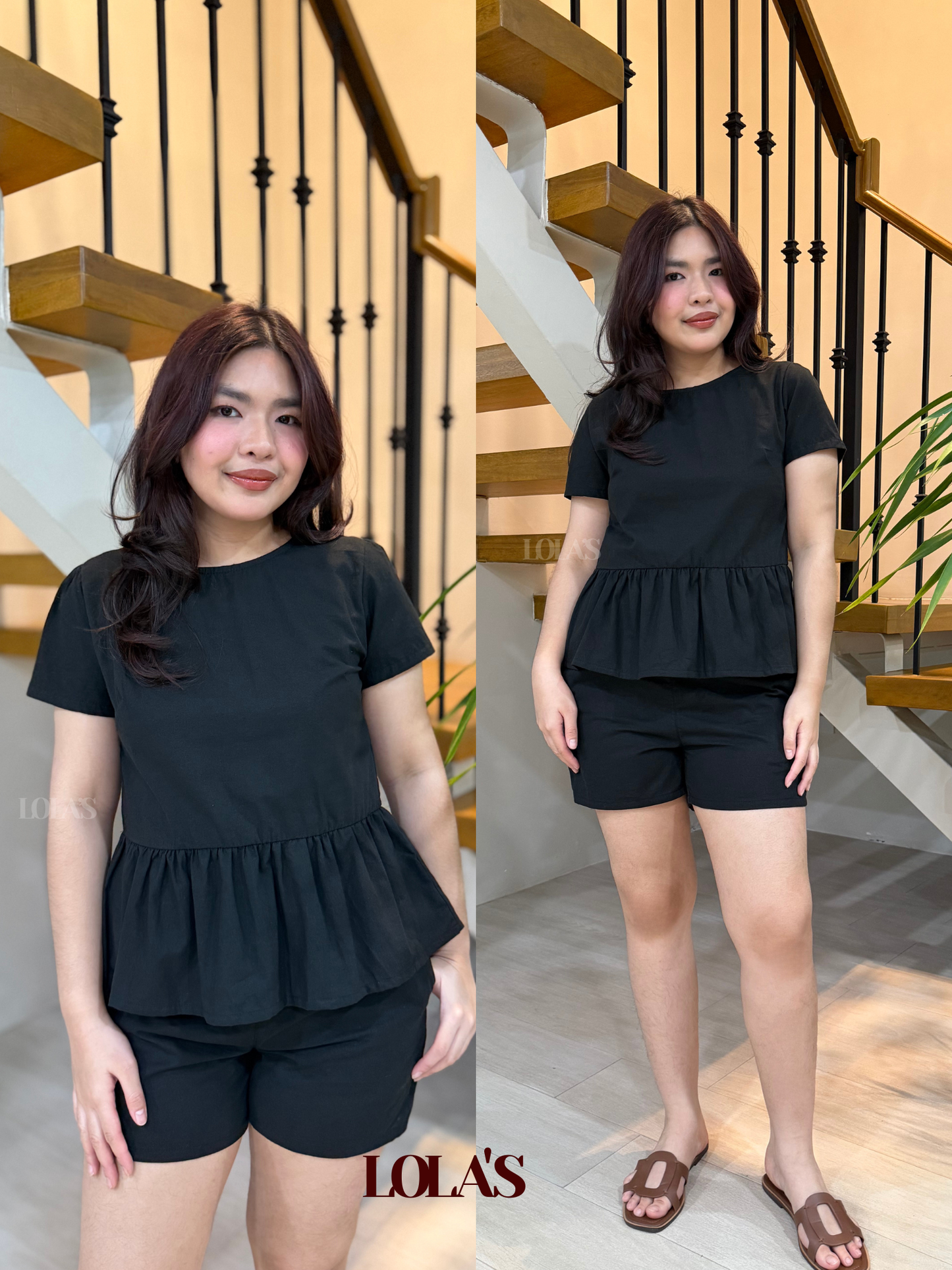 Aloisa Coords (Black)