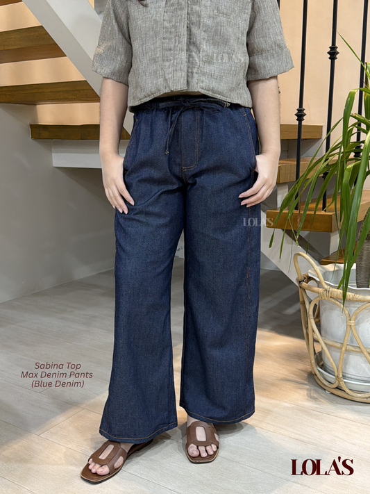 Max Soft Denim Pants (Blue Denim)