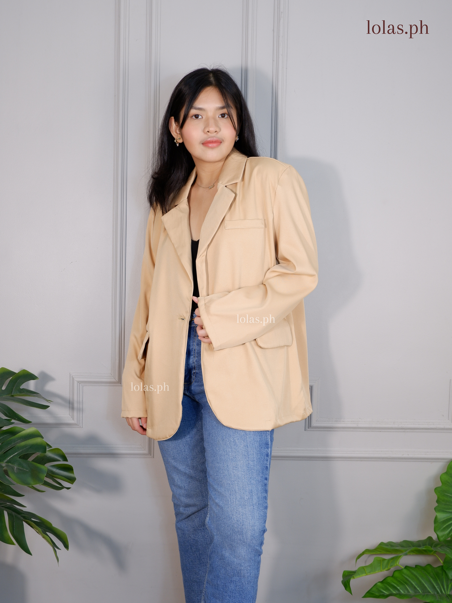 Rhys Oversized Blazer (Skin)