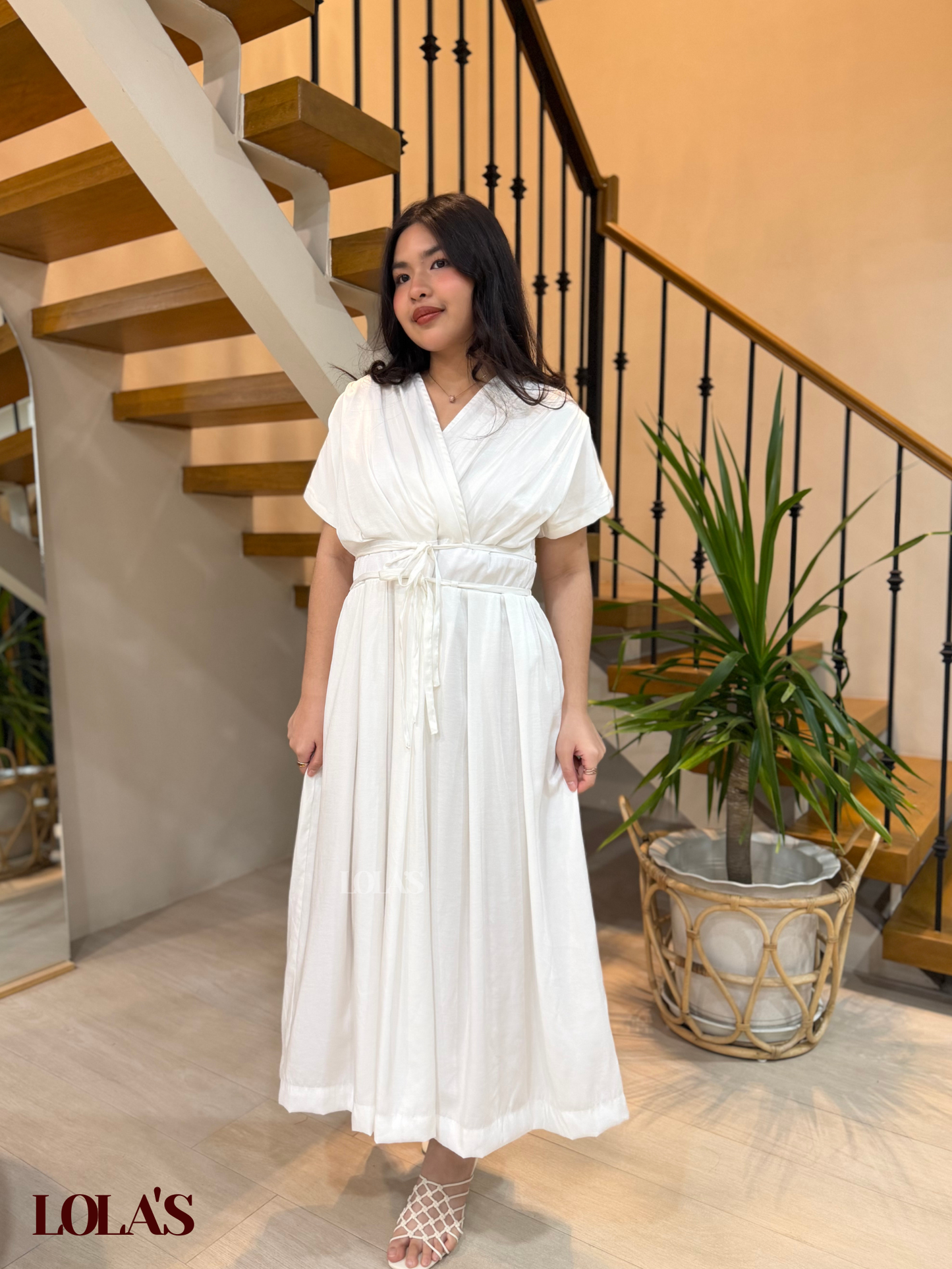 Kaye Dress (White)