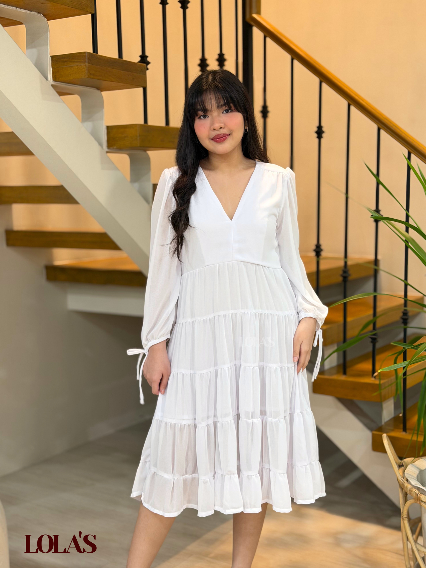 Anna Dress (White)