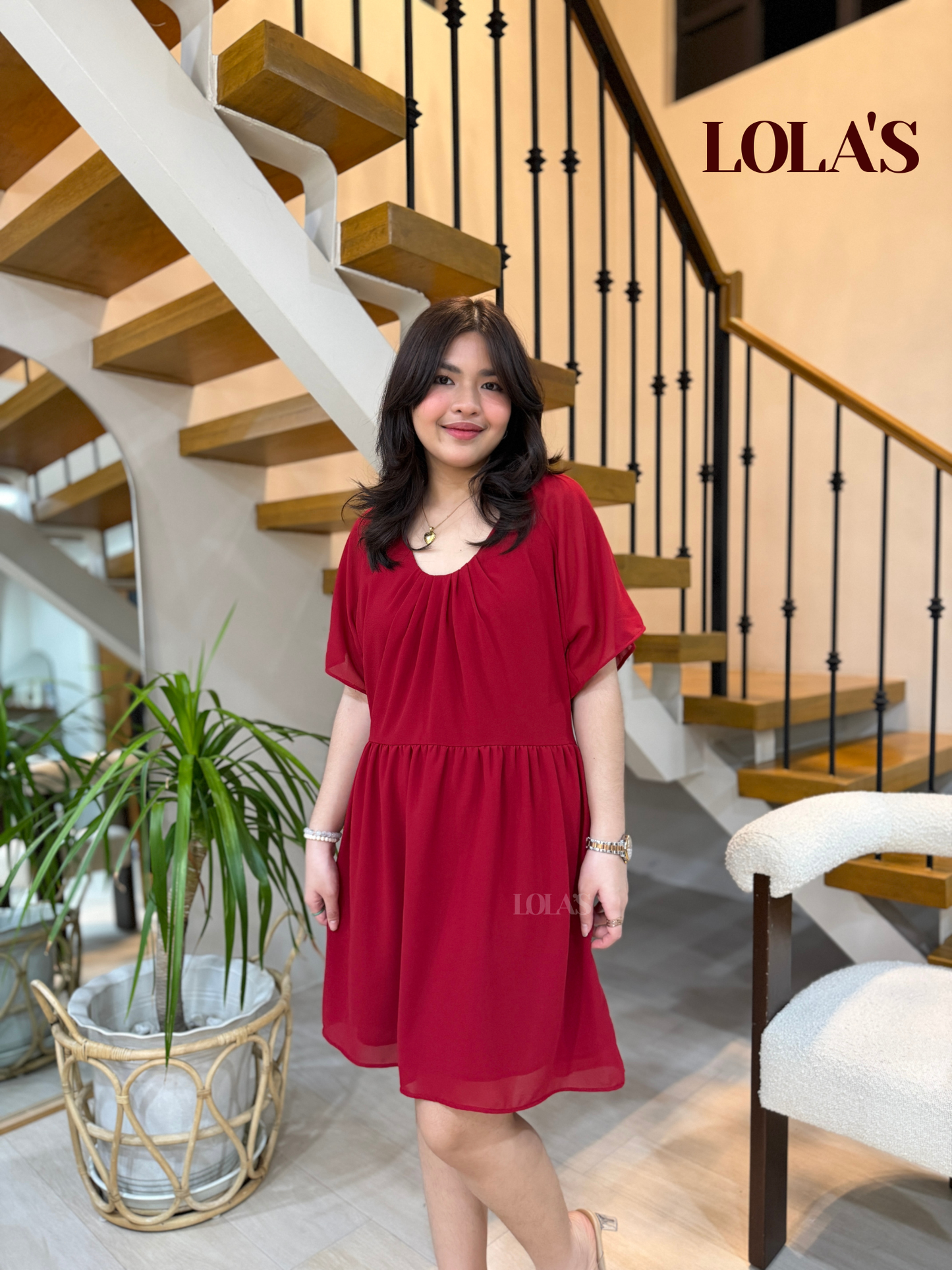 Nessa Dress (Red)