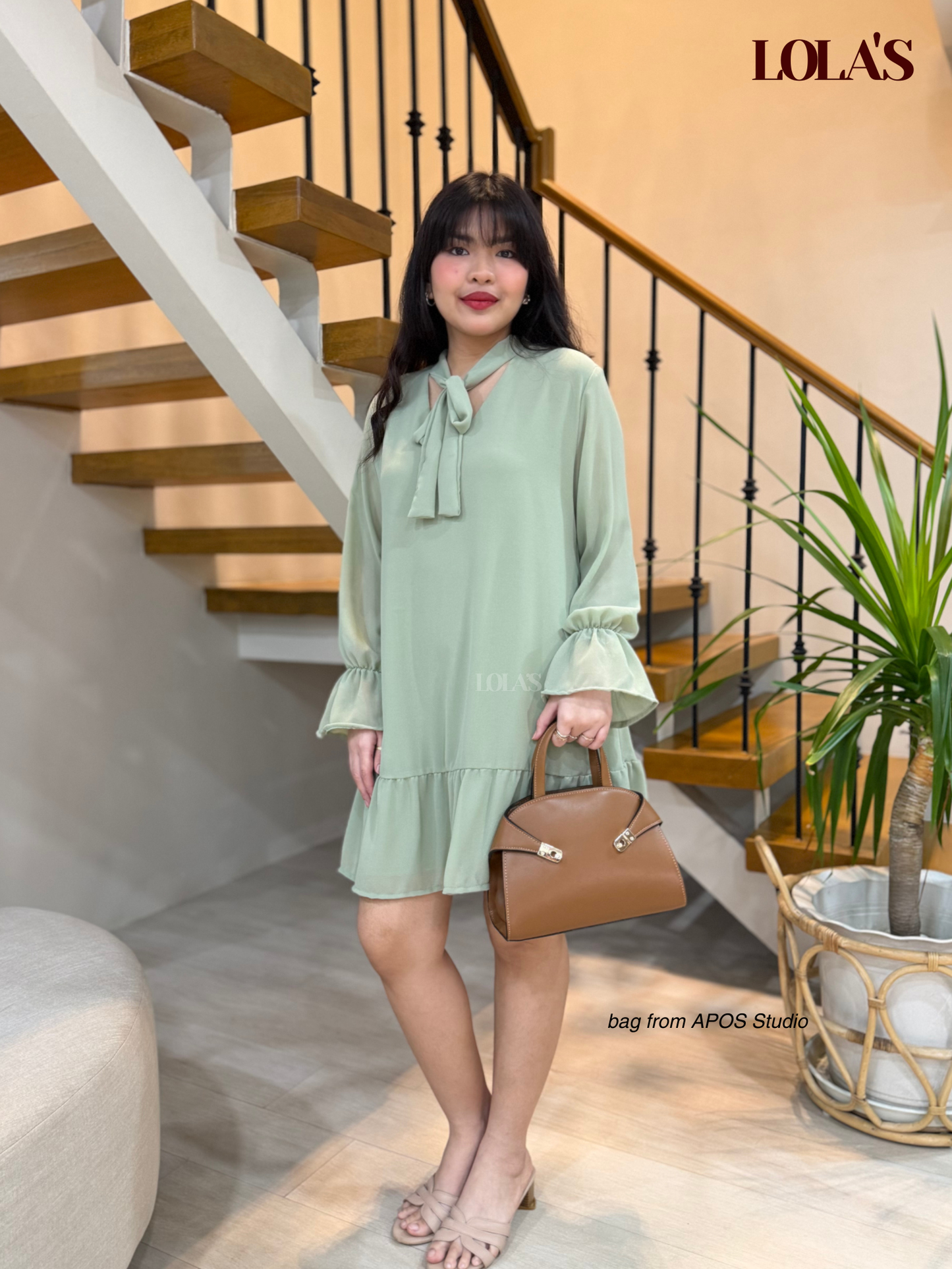 Daph Dress (Sage)
