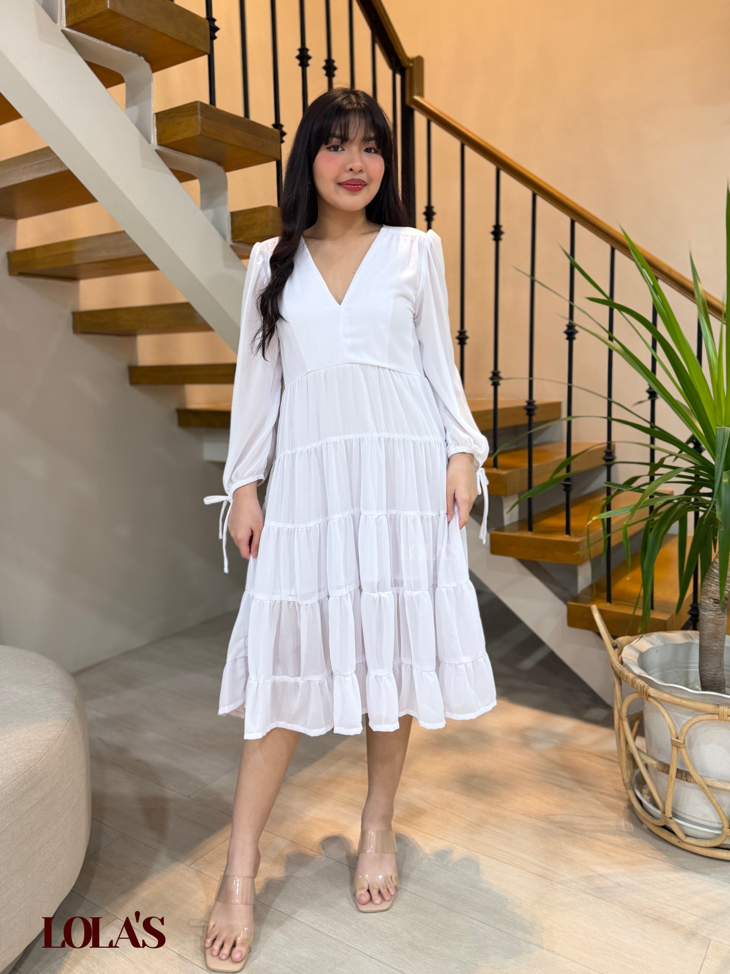 Anna Dress (White)