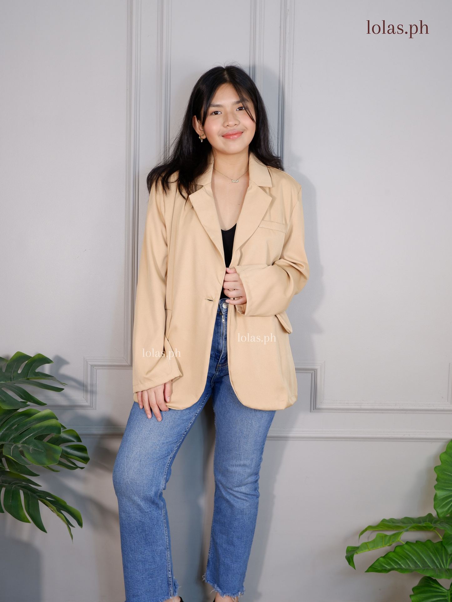 Rhys Oversized Blazer (Skin)