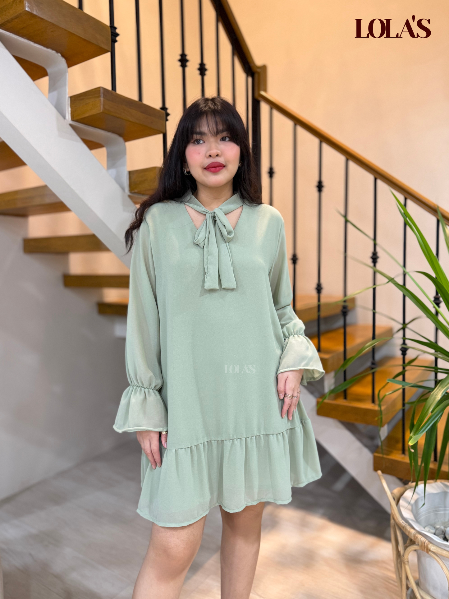 Daph Dress (Sage)