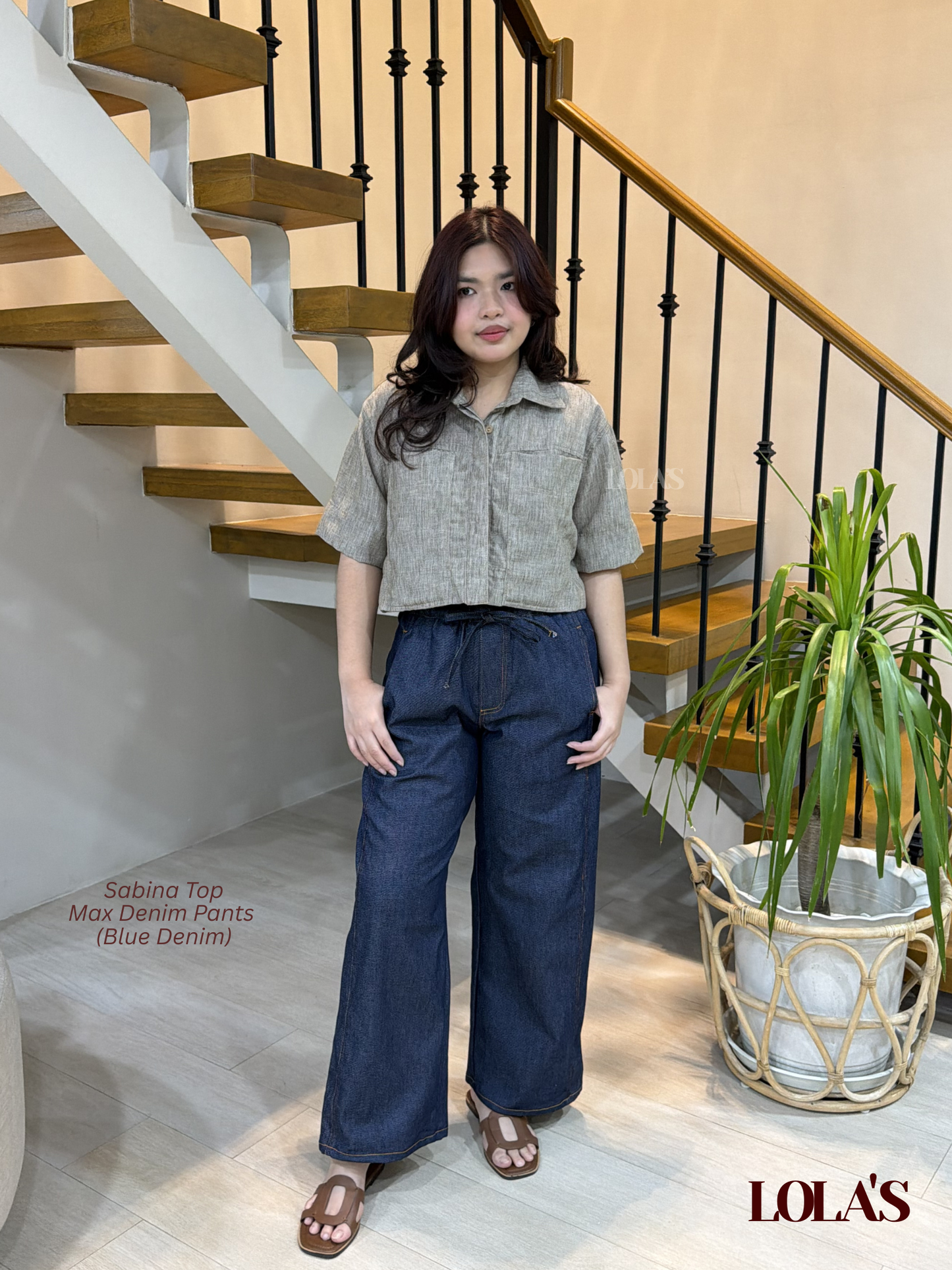 Max Soft Denim Pants (Blue Denim)