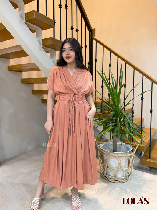 Kaye Dress (Salmon)