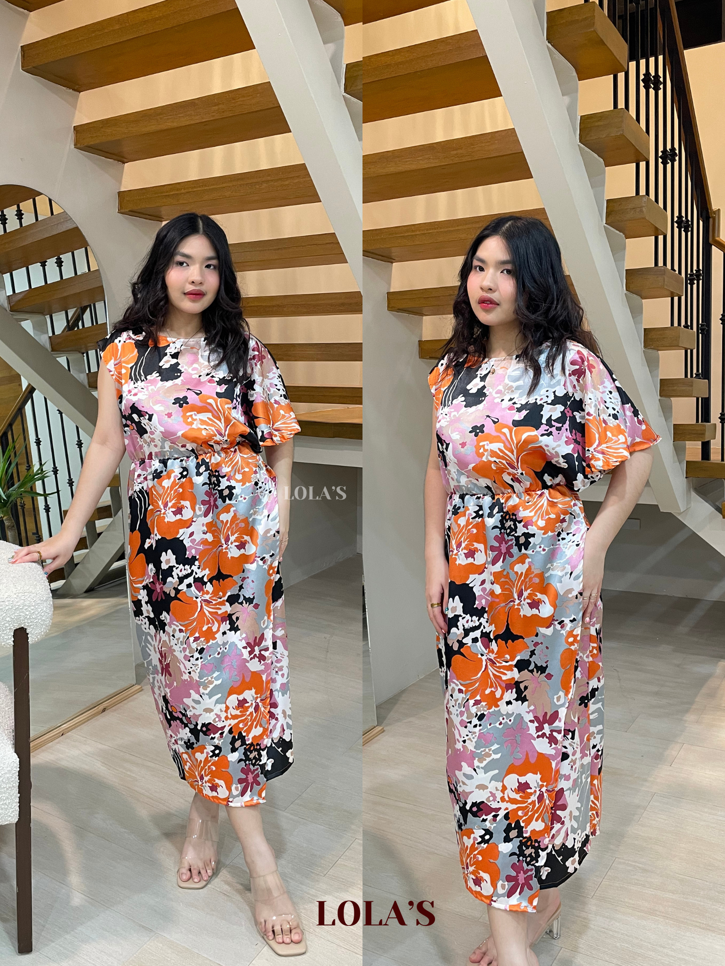 Ollie Dress (Blooms  & Foliage)