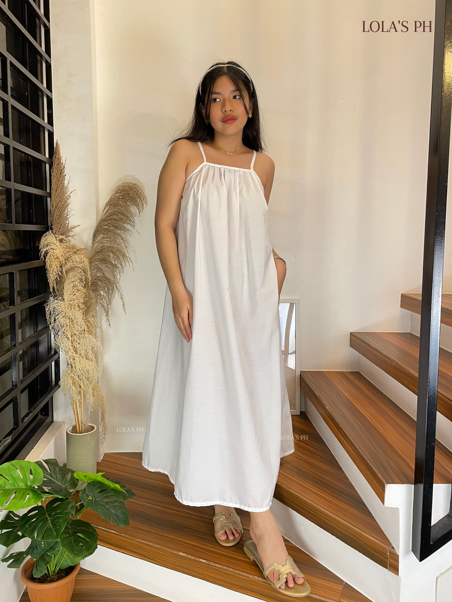 Maggie Dress (White)