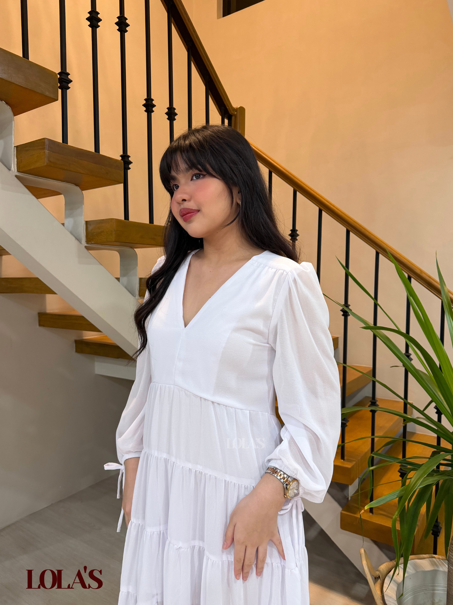 Anna Dress (White)