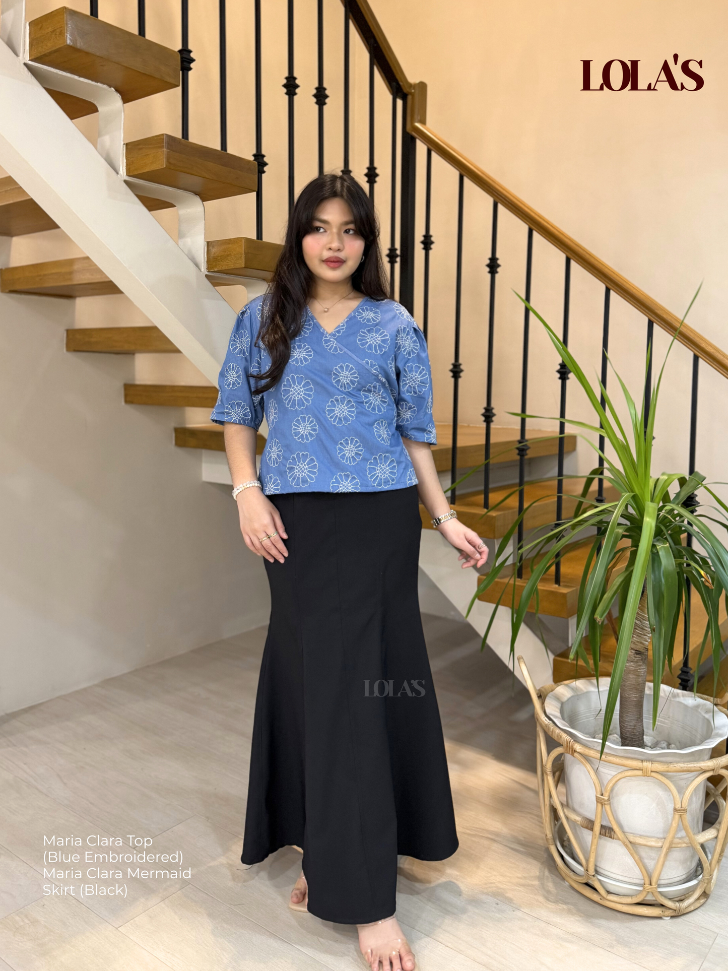 Maria Clara Skirt (Black)