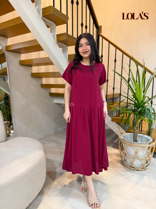 Mina Dress (Red)