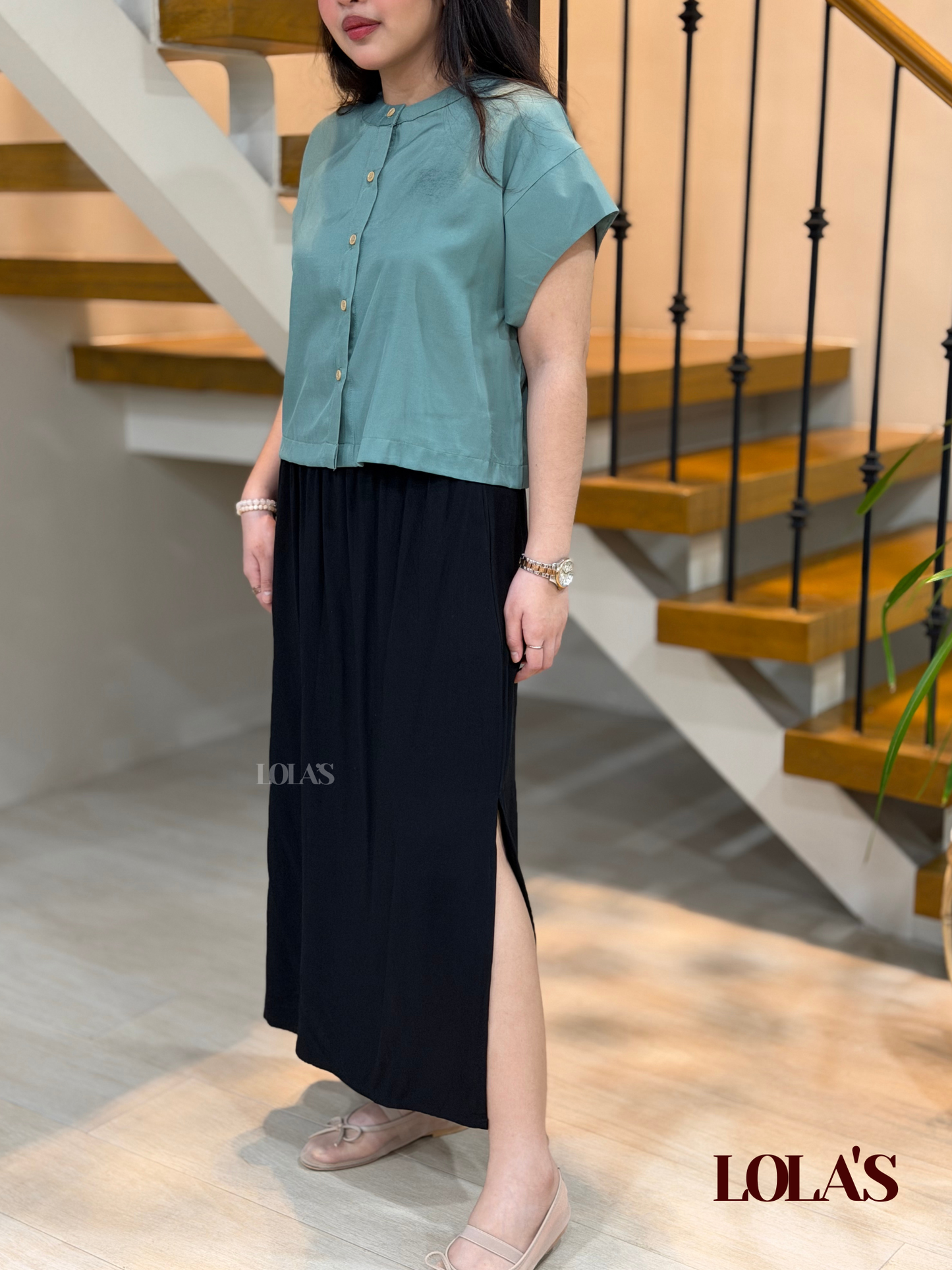 Giselle Top (Sage)