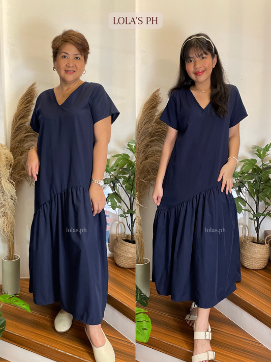 Ava Dress (Navy Blue)